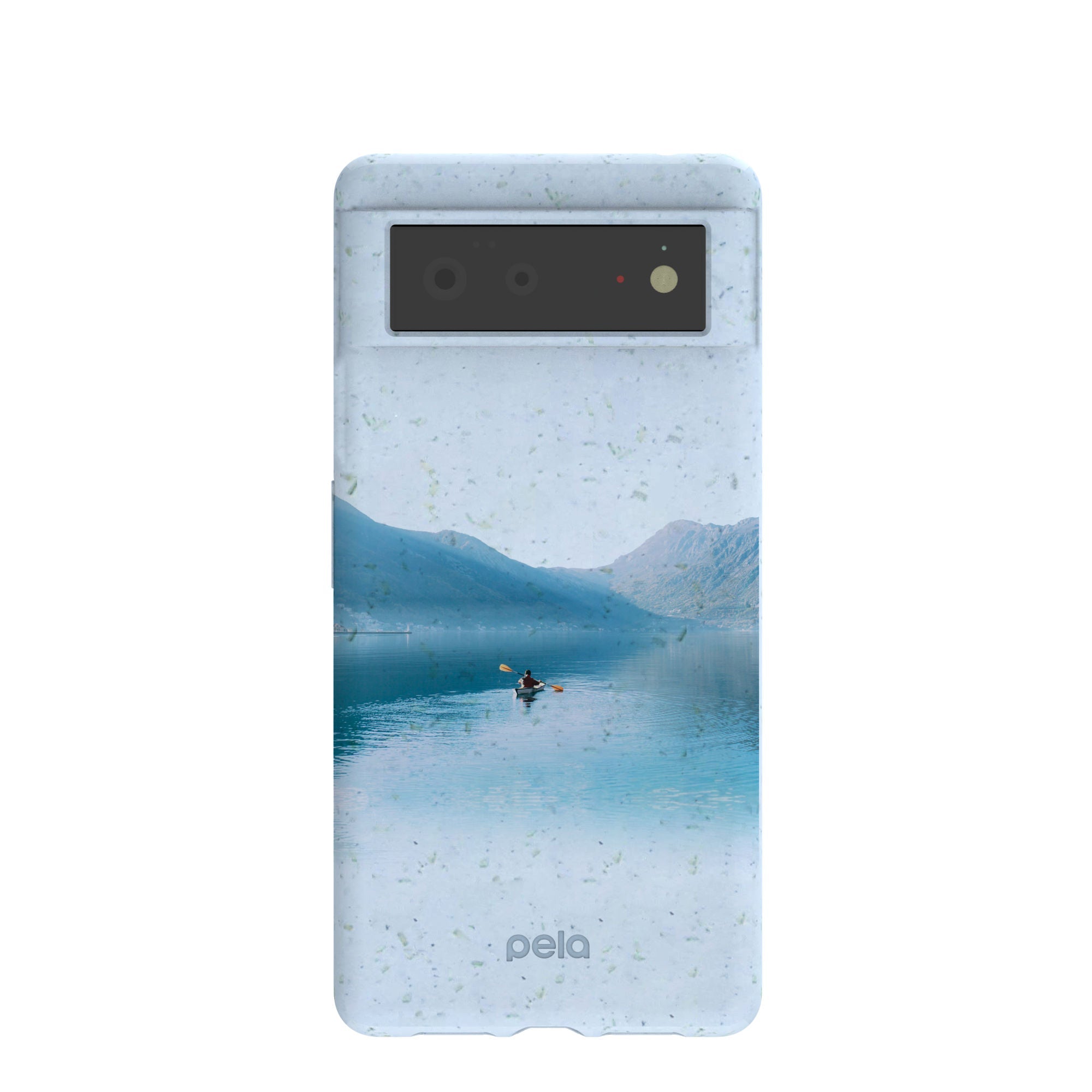 Powder Blue Serene Google Pixel 6 Case Refurbished - Pela Case refurbished available on Cerqular