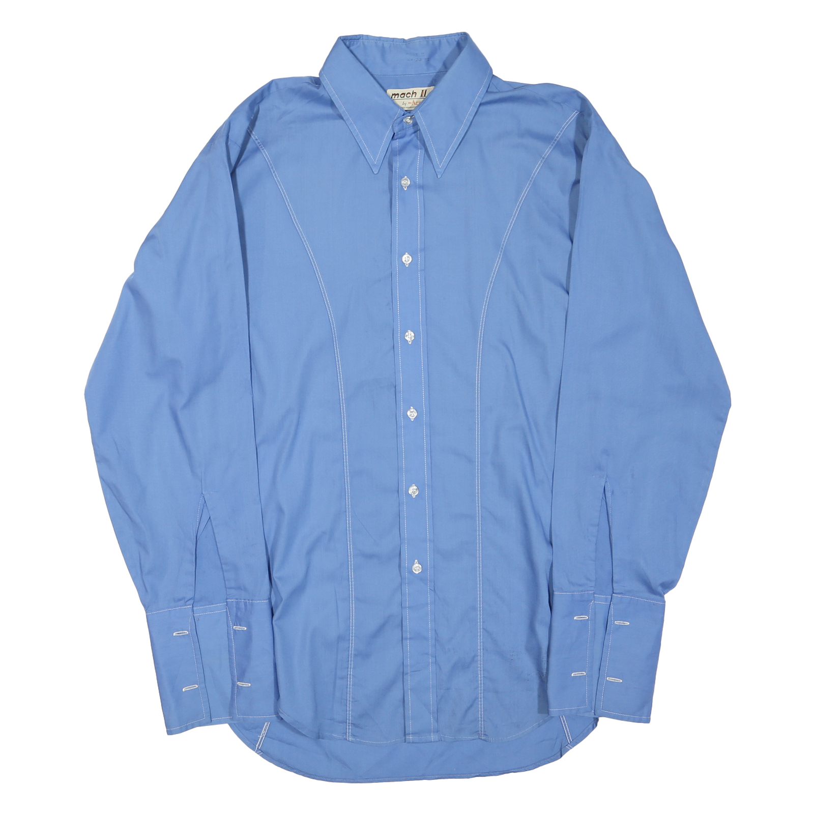 Buy ARROW Mens Blue Shirt L Classic Cotton Blend Button-Down Long Sleeve Refurbished - $19.49 ARROW Mens Blue Shirt L Classic Cotton Blend Button-Down Long Sleeve Refurbished - N/A refurbished available on Cerqular