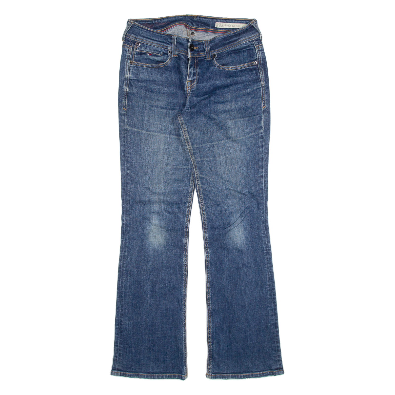 HILFIGER DENIM Womens Jeans Blue Slim Bootcut W30 L32 Refurbished - N/A refurbished available on Cerqular