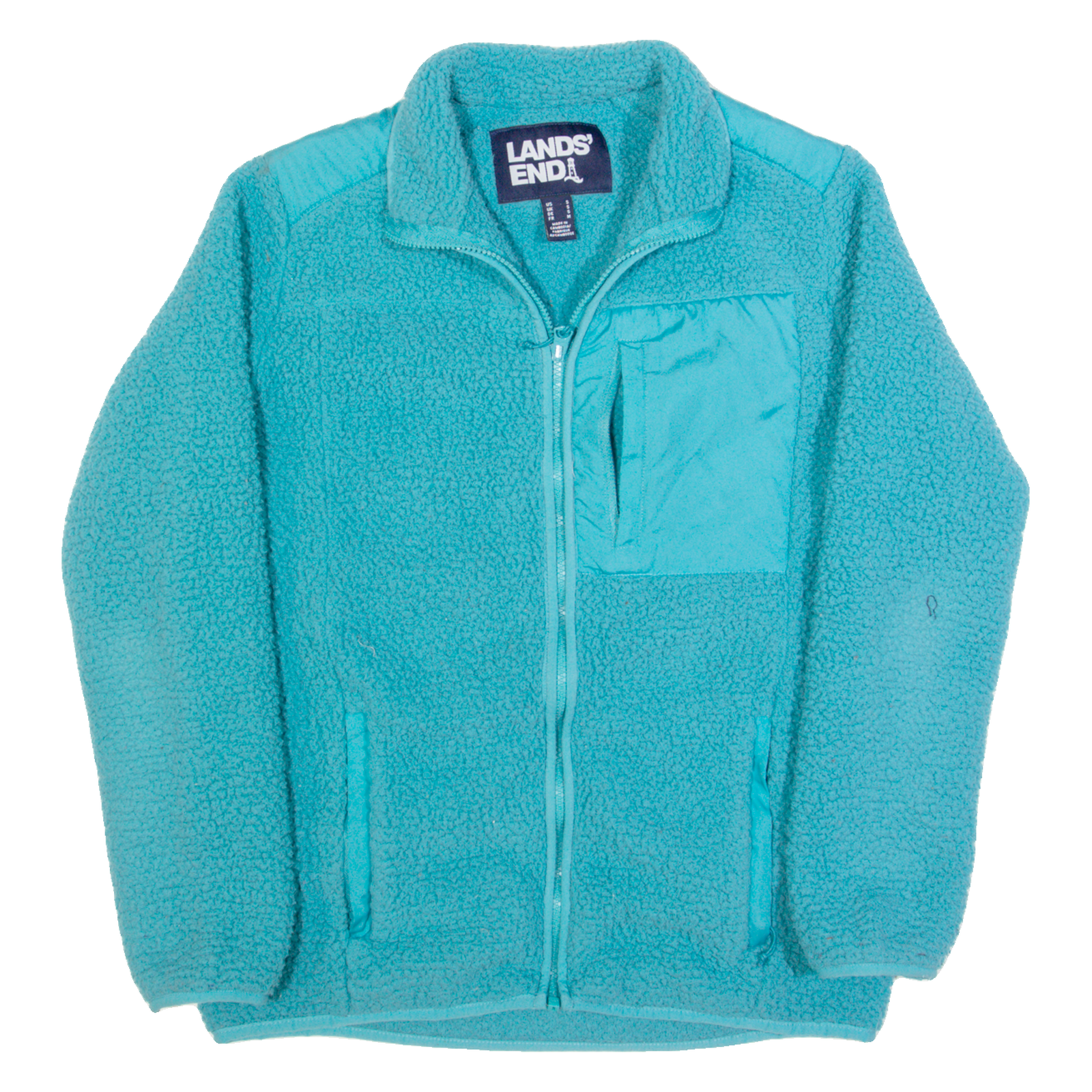 Buy LANDS END Womens Fleece Jacket Blue S Refurbished - $33.79 LANDS END Womens Fleece Jacket Blue S Refurbished - N/A refurbished available on Cerqular