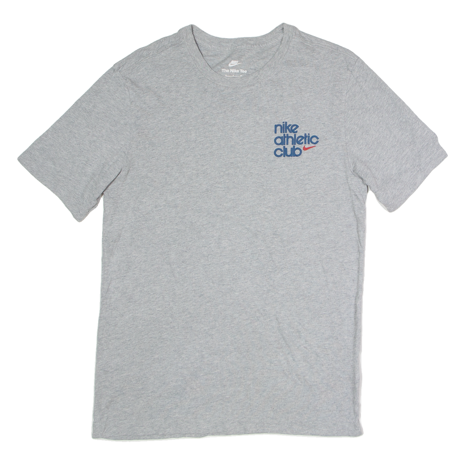 NIKE Mens T-Shirt Grey S Refurbished - N/A refurbished available on Cerqular