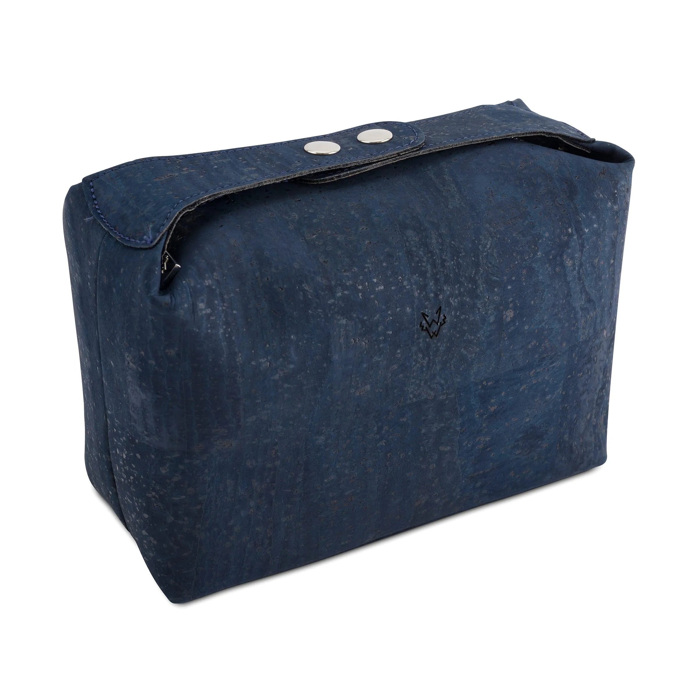 Cork Wash Bag in Blue Refurbished - Watson & Wolfe refurbished available on Cerqular