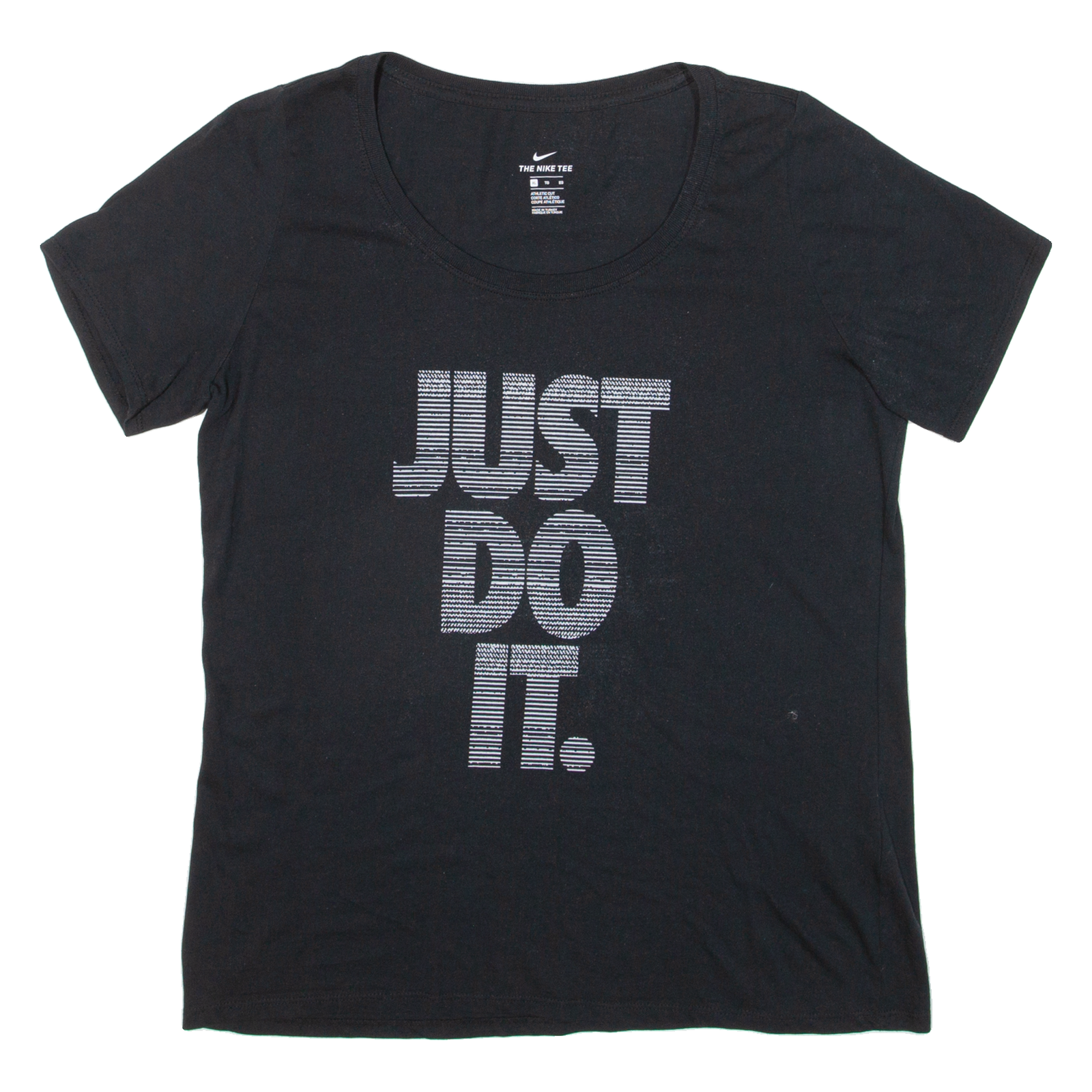 NIKE Womens T-Shirt Black XL Refurbished - N/A refurbished available on Cerqular
