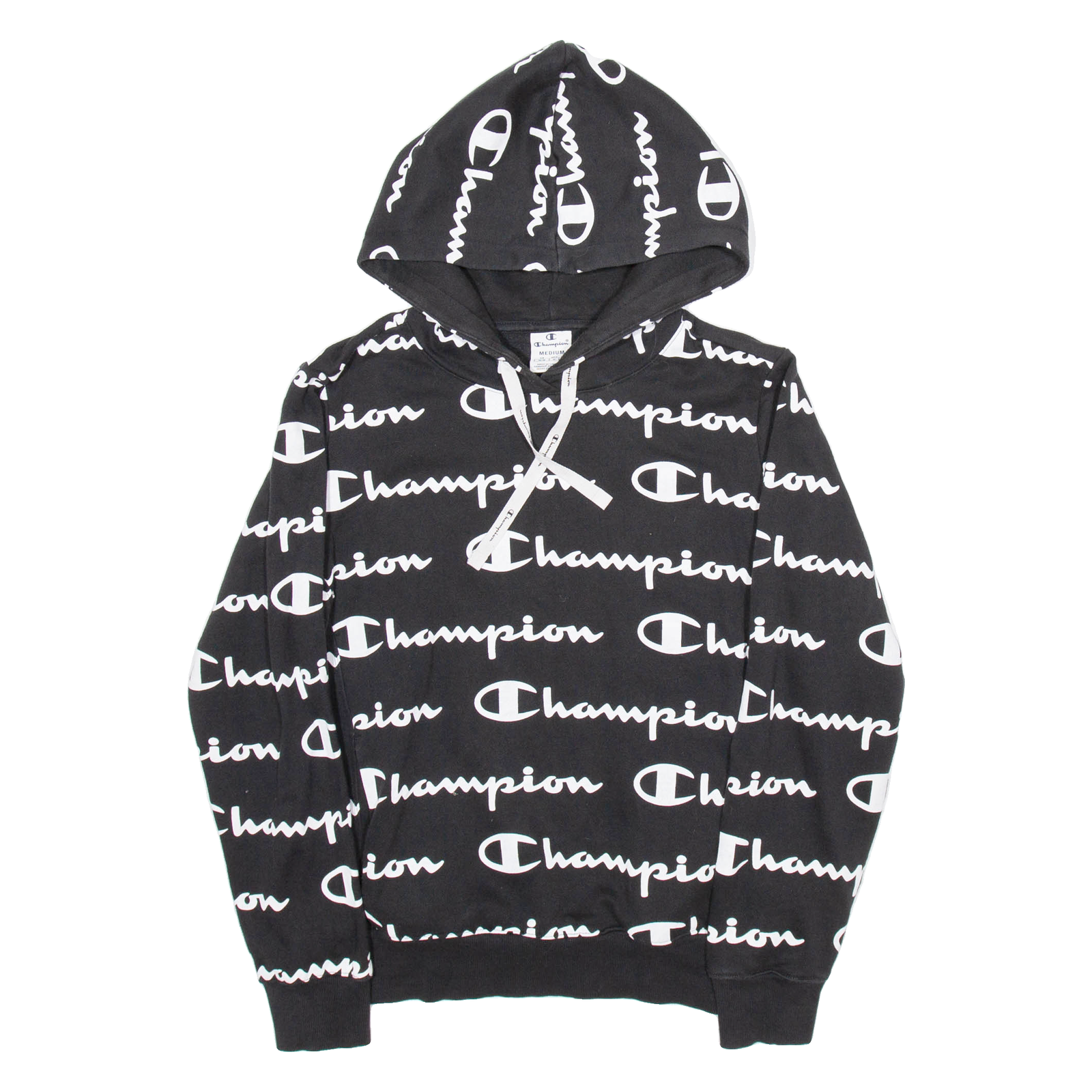 CHAMPION Mens Black Hoodie M Refurbished - N/A refurbished available on Cerqular