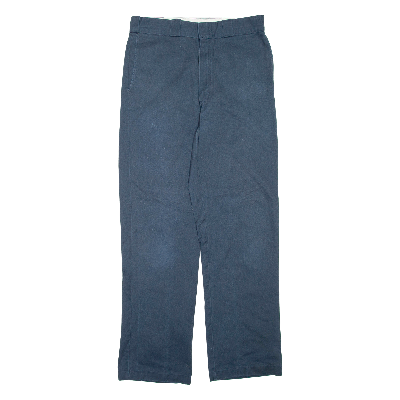 DICKIES Mens Trousers Blue Regular Straight W32 L31 Refurbished - N/A refurbished available on Cerqular