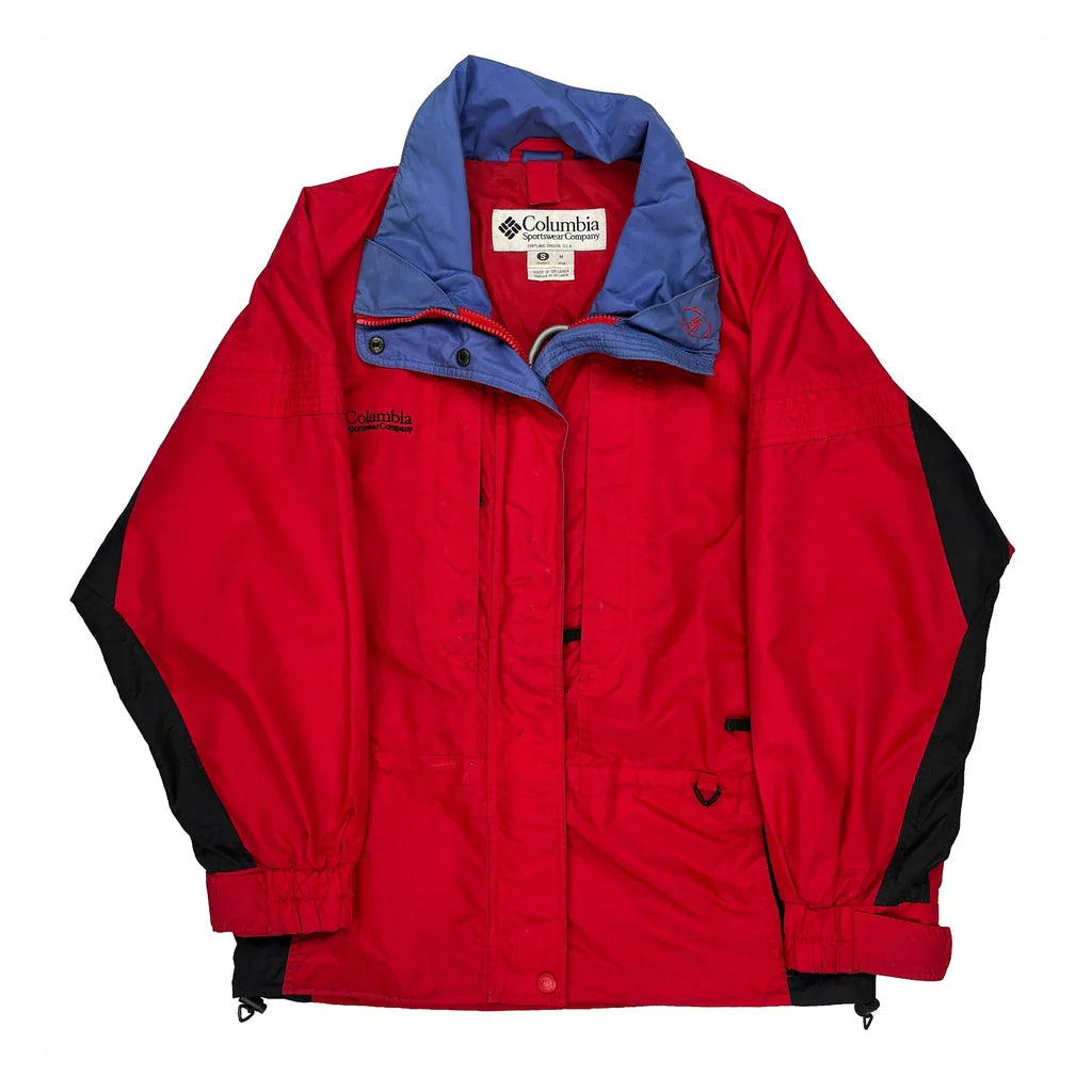 Columbia Ski Jacket - Small Black Polyester Refurbished - Thrifted (note: this is a term often used to describe second- refurbished available on Cerqular