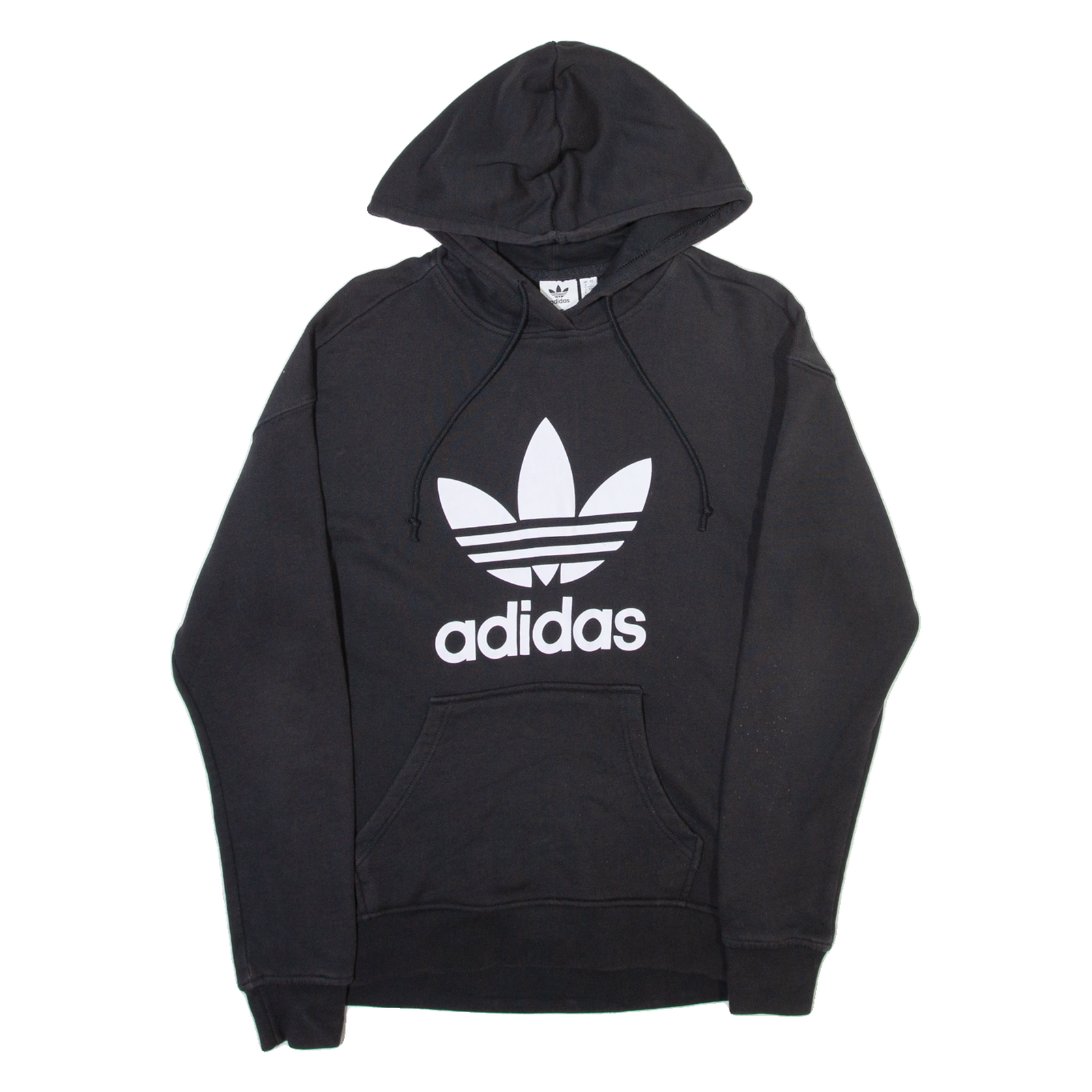 ADIDAS ORIGINALS Womens Black Hoodie UK 4 Refurbished - N/A refurbished available on Cerqular