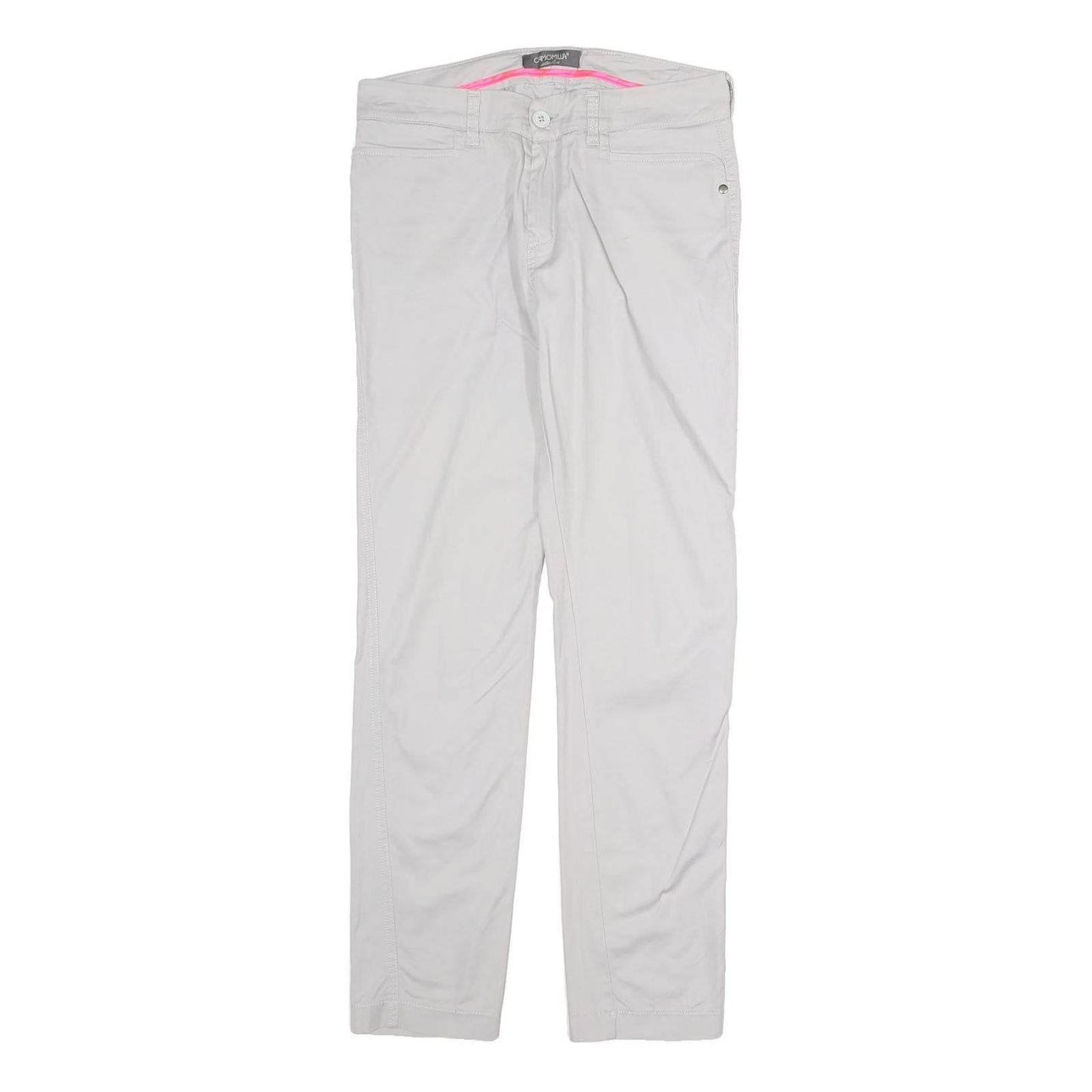 CAMOMILLA Womens Cotton White Slim Skinny Trousers W28 L26 Casual Stylish Refurbished - N/A refurbished available on Cerqular