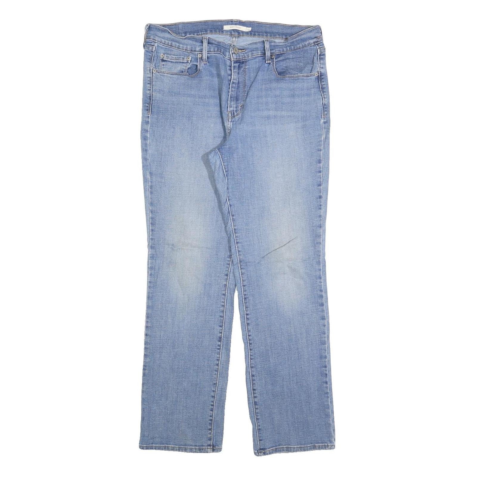 LEVI'S 505 Womens Blue Regular Straight Denim Medium W31 L30 Classic Cotton Refurbished - N/A refurbished available on Cerqular