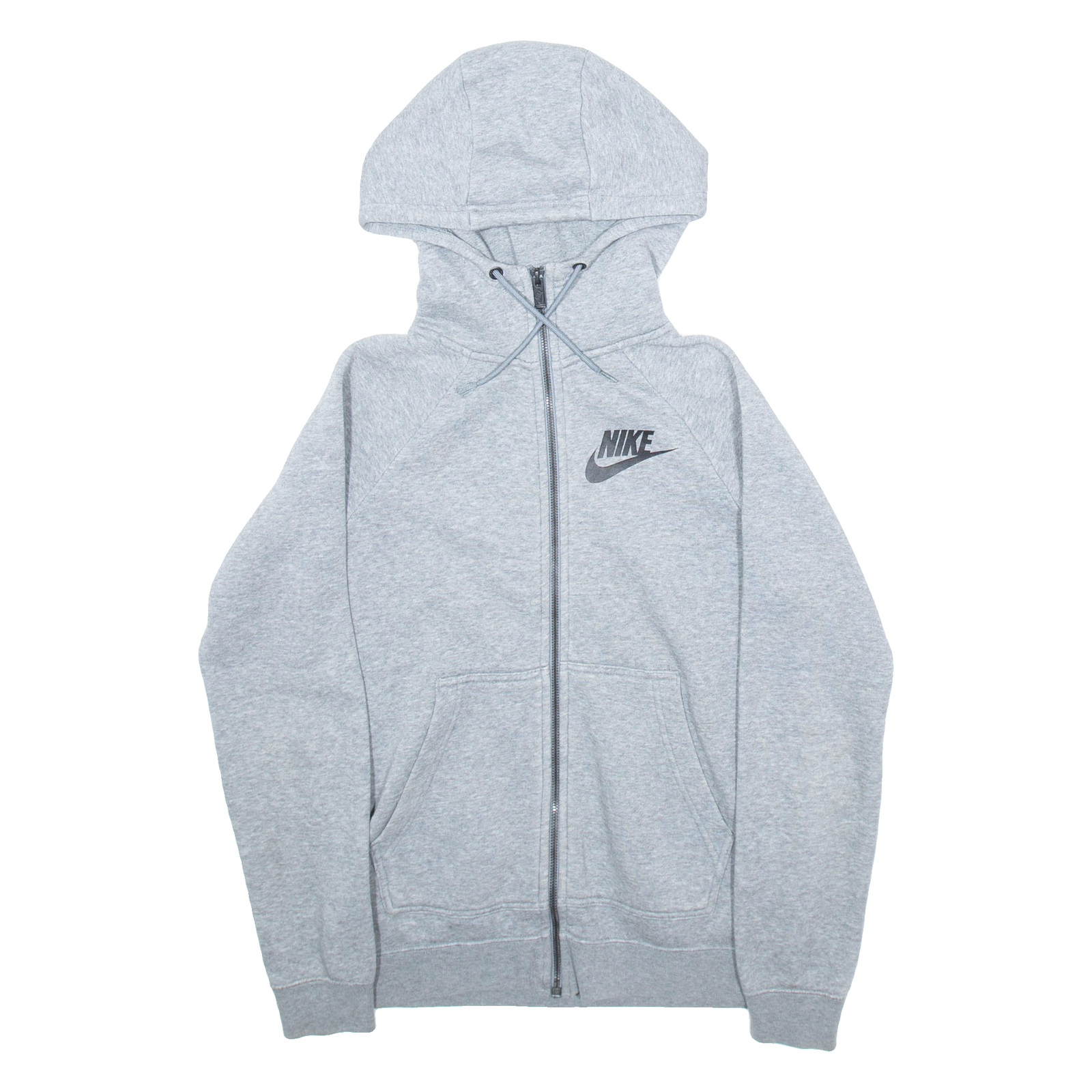 NIKE Mens Grey Hoodie Full Zip XS Refurbished - N/A refurbished available on Cerqular