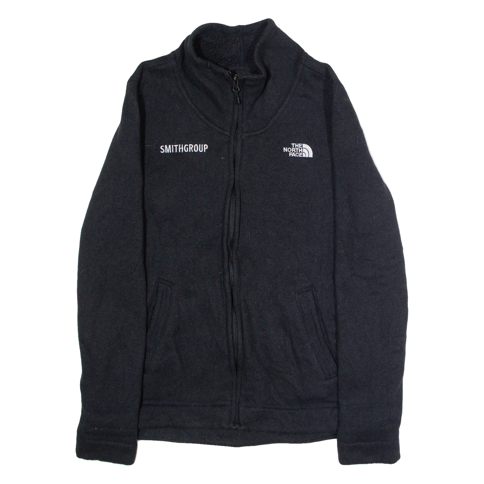 THE NORTH FACE Smithgroup Womens Fleece Jacket Black Knit L Refurbished - N/A refurbished available on Cerqular