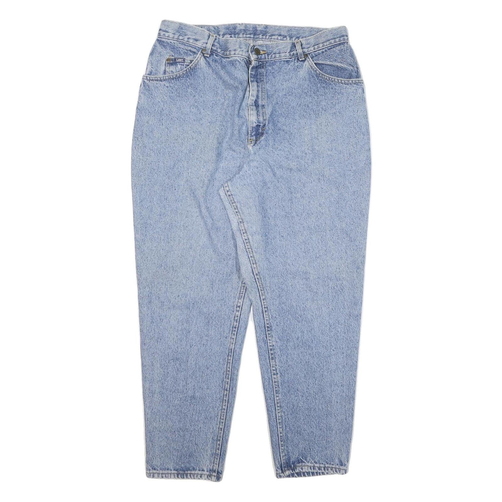 Buy LEE Womens Jeans Blue Relaxed Tapered Denim Medium W34 L26 Zip Closure Refurbished - $33.79 LEE Womens Jeans Blue Relaxed Tapered Denim Medium W34 L26 Zip Closure Refurbished - N/A refurbished available on Cerqular