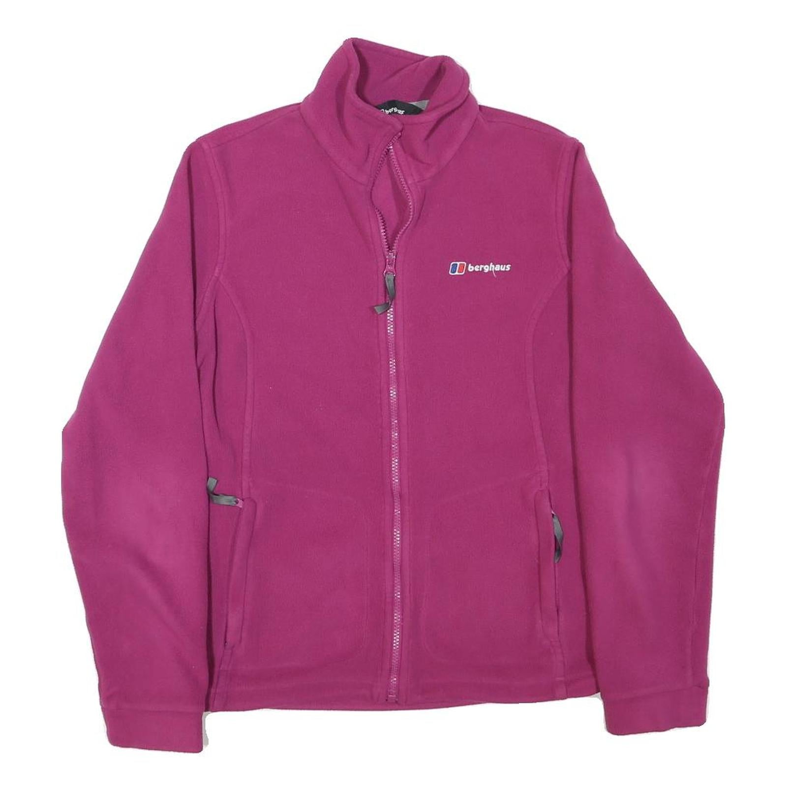 BERGHAUS Womens Purple Jacket S Polyester Blend Plain Zip Outdoor Lightweight Refurbished - N/A refurbished available on Cerqular