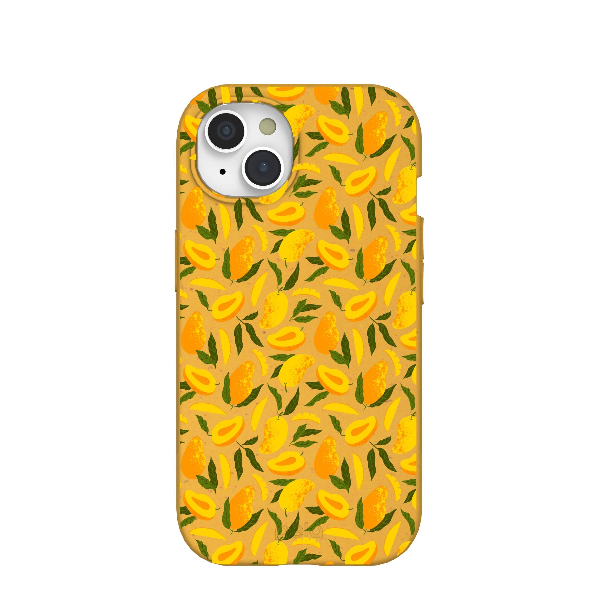 Honey Mini Mangoes iPhone 15 Case Refurbished - Pela Case refurbished available on Cerqular