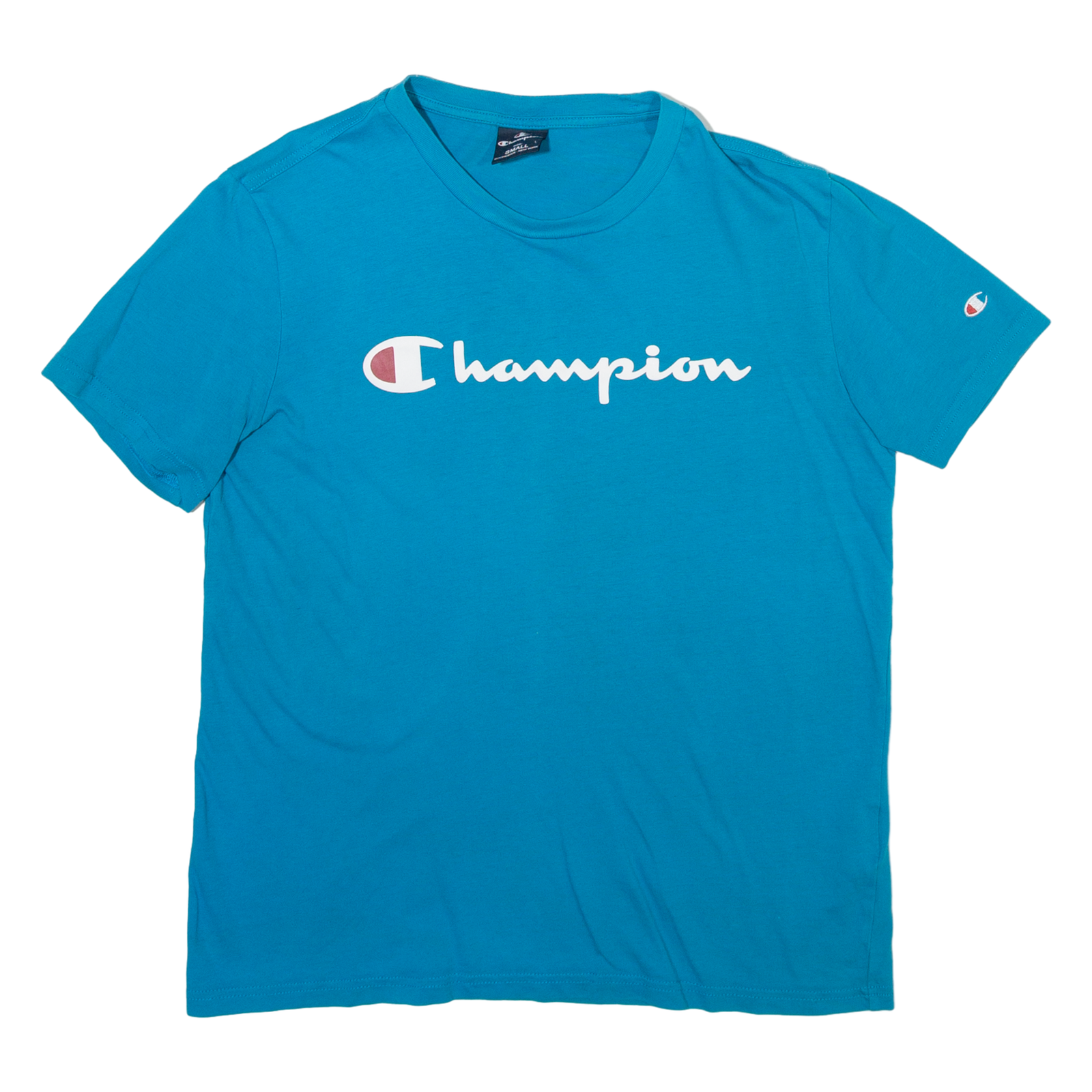 CHAMPION Mens T-Shirt Blue S Refurbished - N/A refurbished available on Cerqular