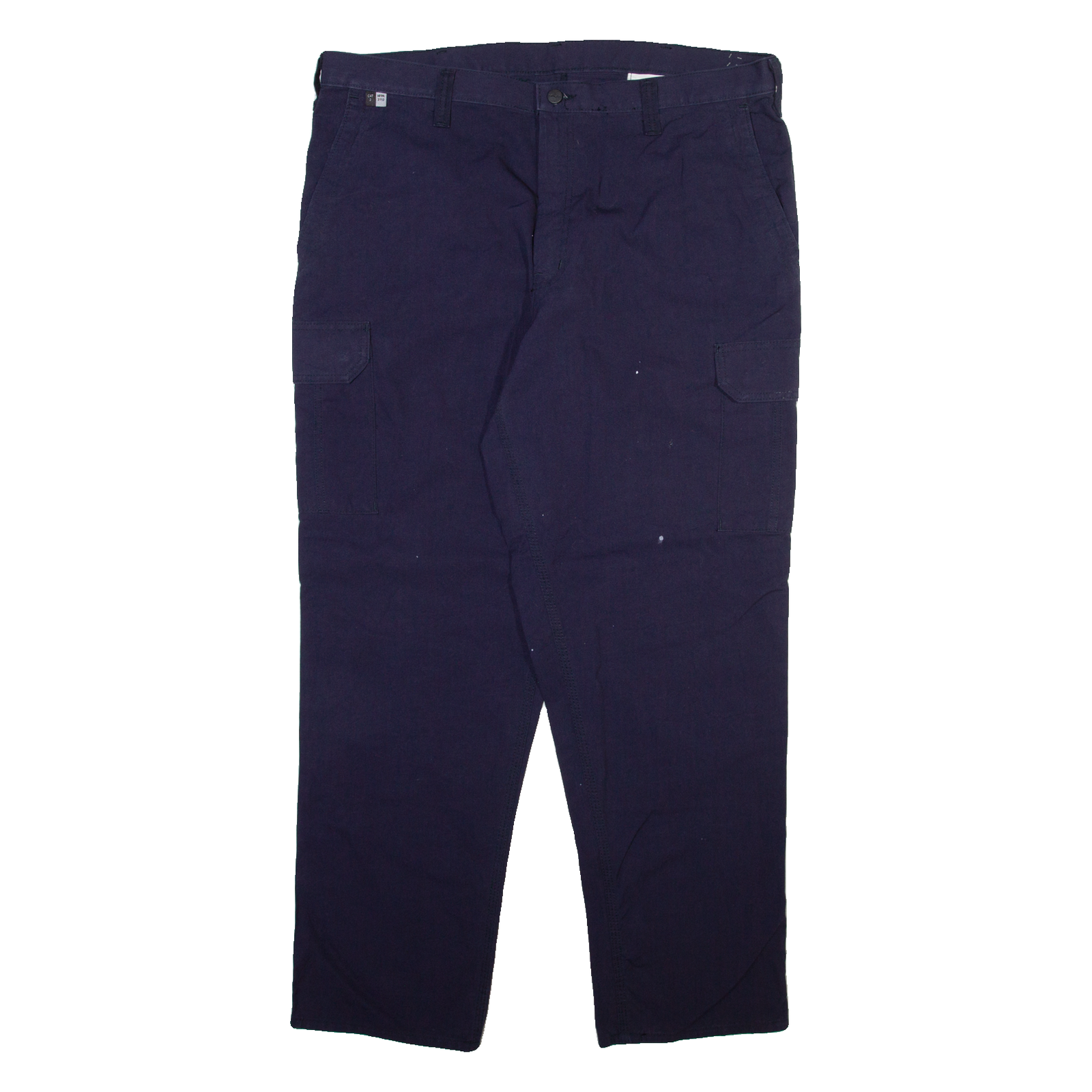 CARHARTT Cargo Mens Trousers Blue Relaxed Tapered W38 L30 Refurbished - N/A refurbished available on Cerqular