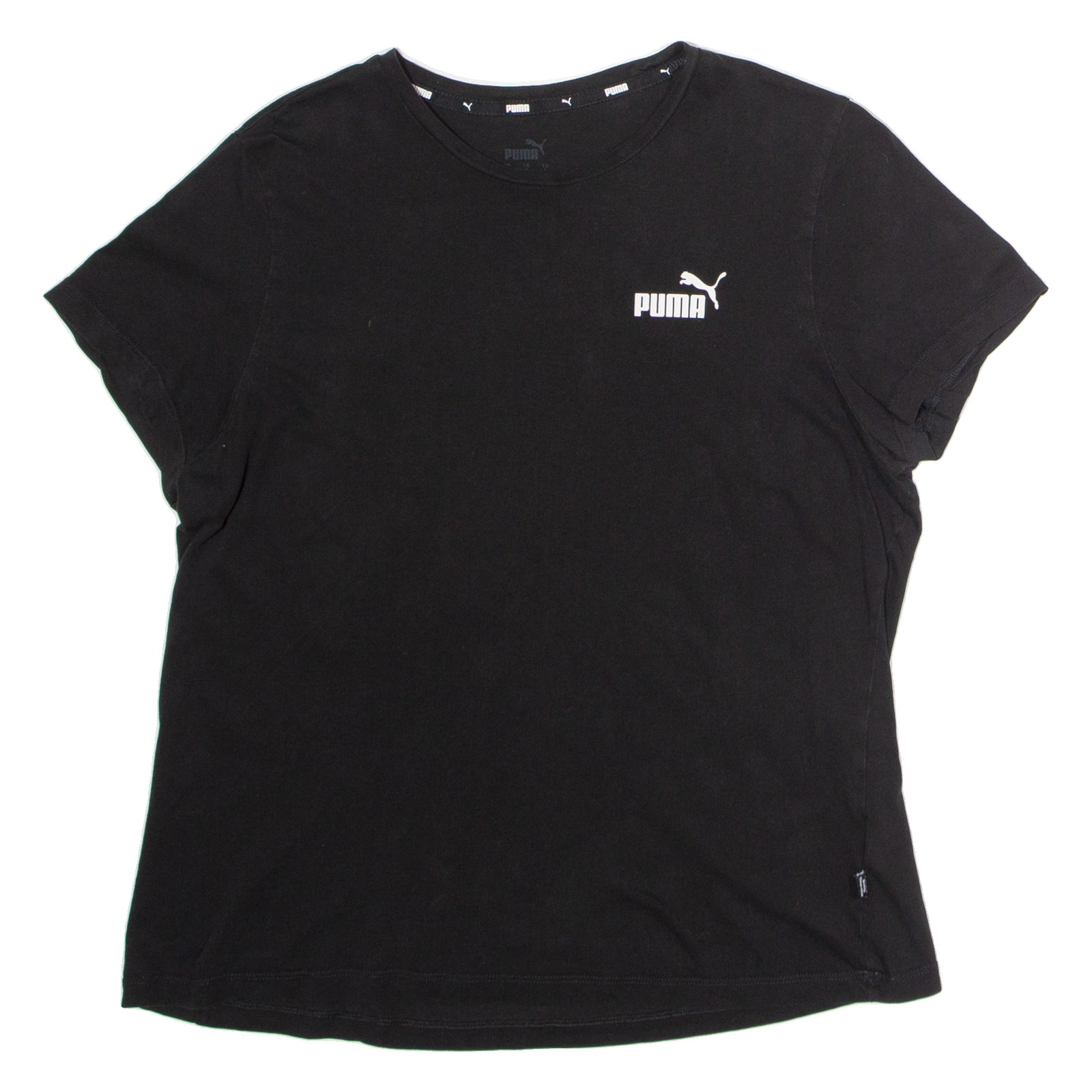 PUMA Womens T-Shirt Grey Crew Neck L Refurbished - N/A refurbished available on Cerqular