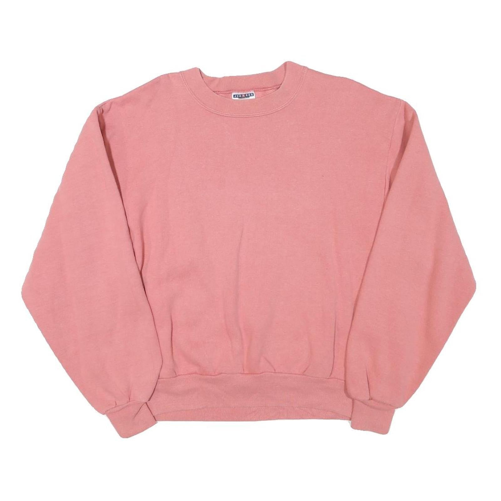 Buy JERZEES Mens Pink Crew Neck S Cotton Blend Sweatshirt Casual Essential Refurbished - $27.29 JERZEES Mens Pink Crew Neck S Cotton Blend Sweatshirt Casual Essential Refurbished - N/A refurbished available on Cerqular