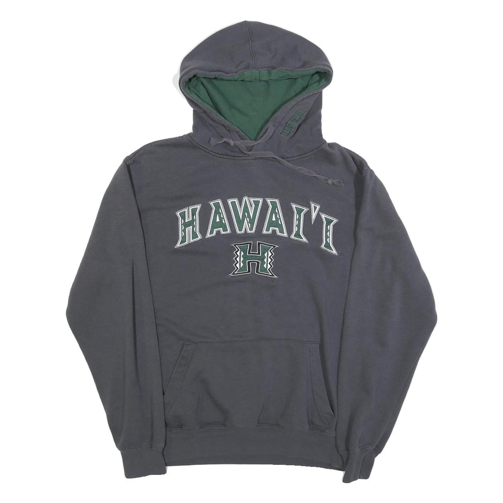 Buy STADIUM Mens Grey & Green Hawai'i Pullover Hoodie S Casual Comfortable Cotton Refurbished - $23.39 STADIUM Mens Grey & Green Hawai'i Pullover Hoodie S Casual Comfortable Cotton Refurbished - N/A refurbished available on Cerqular
