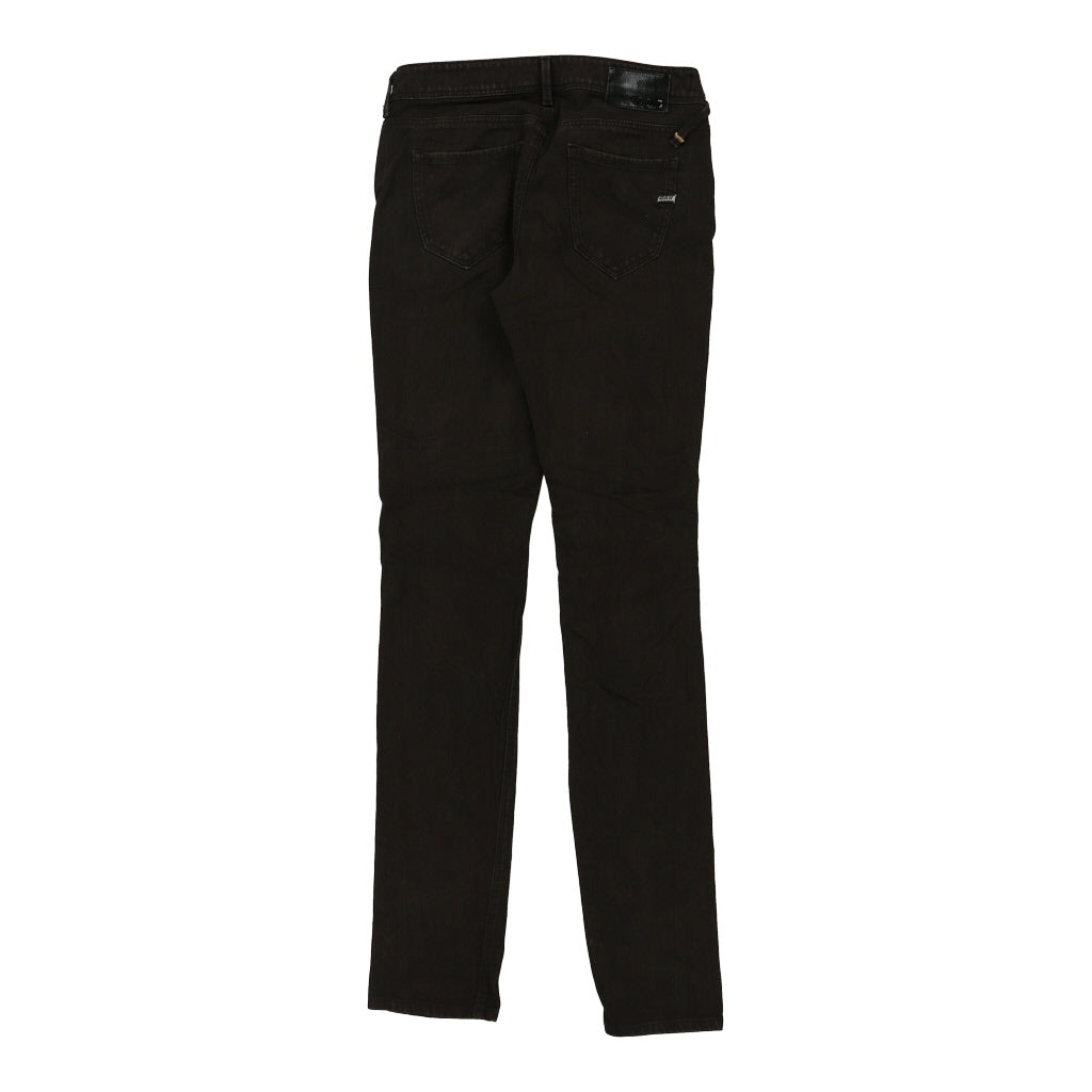 Gas Trousers - 28W UK 6 Brown Cotton Refurbished - Thrifted (note: this is a term often used to describe second- refurbished available on Cerqular