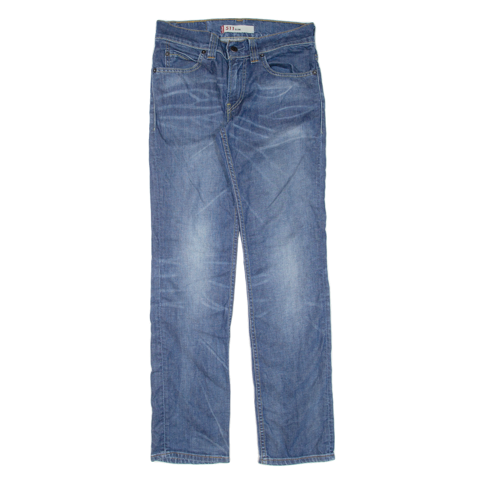 LEVI'S 511 Jeans Mens Blue Slim Straight W30 L32 Refurbished - N/A refurbished available on Cerqular