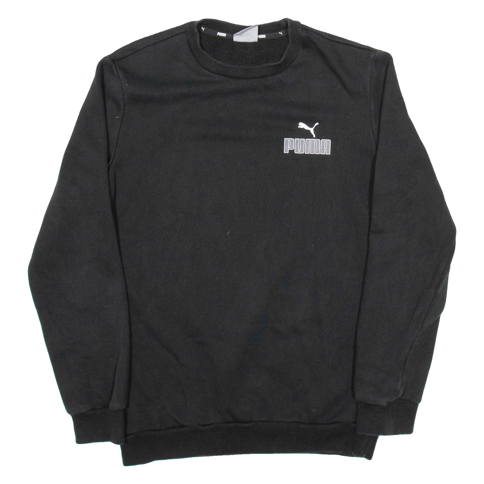 PUMA Womens Sweatshirt Black XS Refurbished - N/A refurbished available on Cerqular
