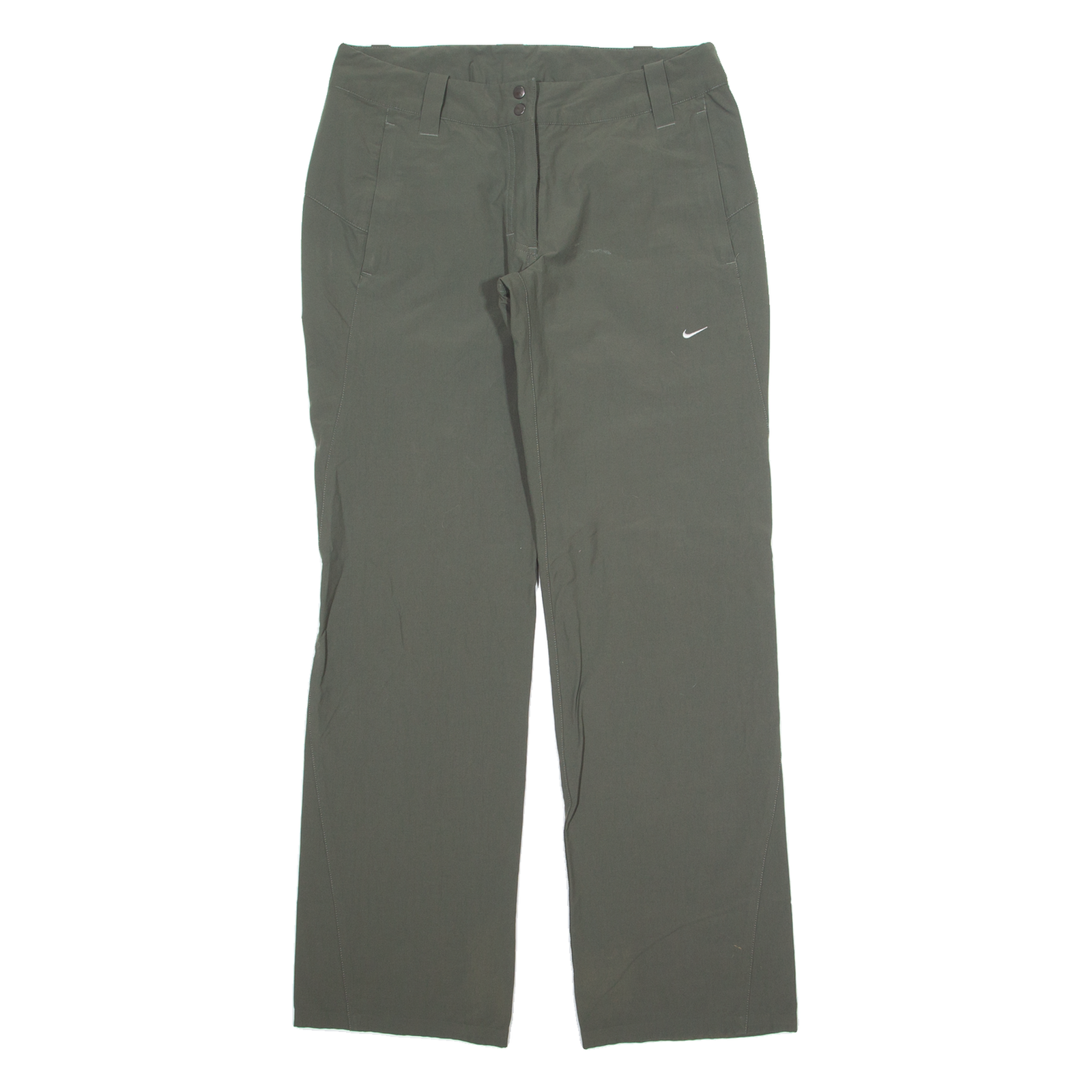 NIKE GOLF Womens Trousers Grey Regular Straight W30 L32 Refurbished - N/A refurbished available on Cerqular