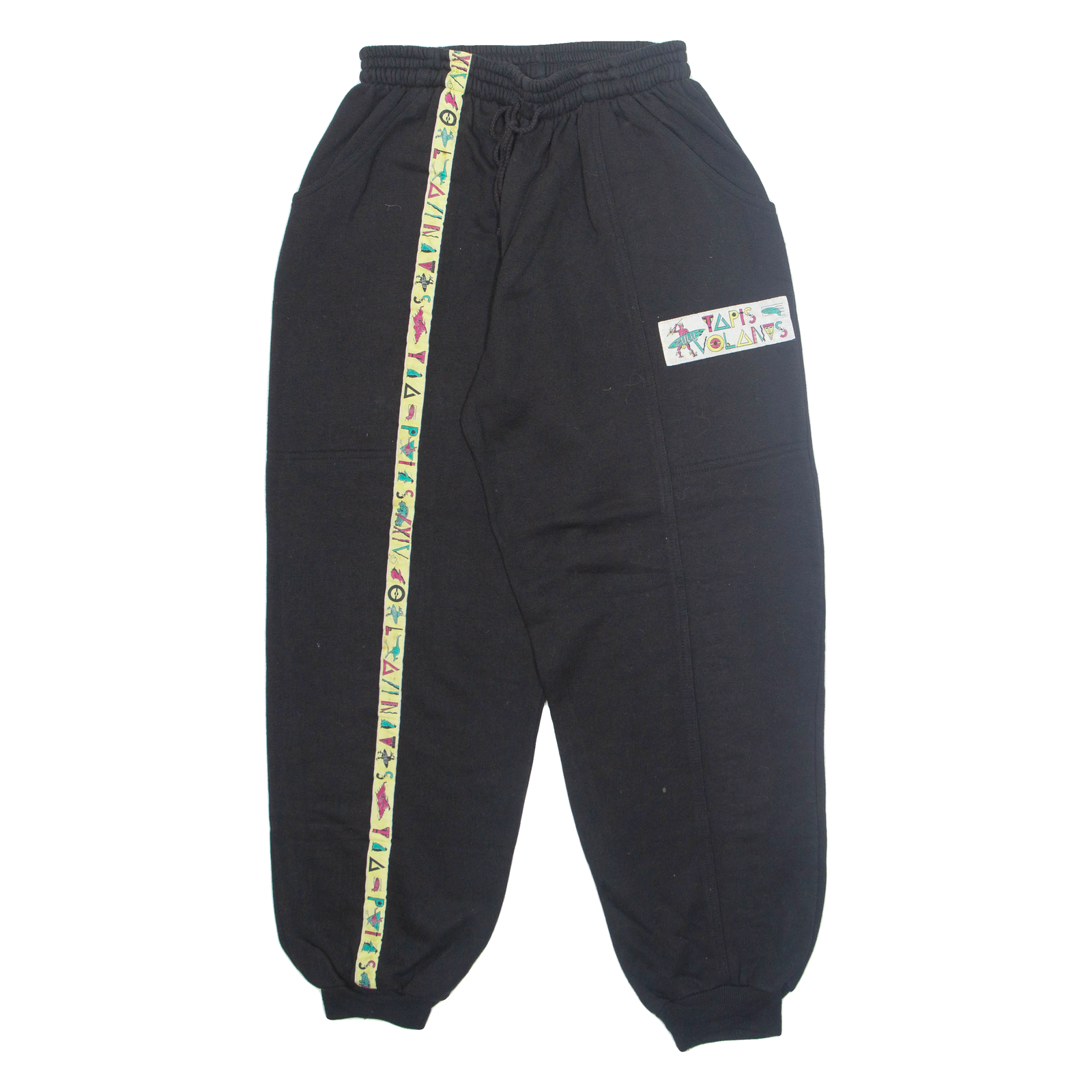 TAPS VOLANS Mens Joggers Black Tapered M W26 L30 Refurbished - N/A refurbished available on Cerqular