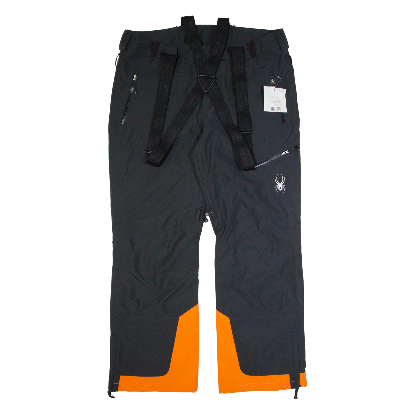 SPYDER Suspenders Outdoor Mens Trousers Black Regular Bootcut W42 L34 Refurbished - N/A refurbished available on Cerqular