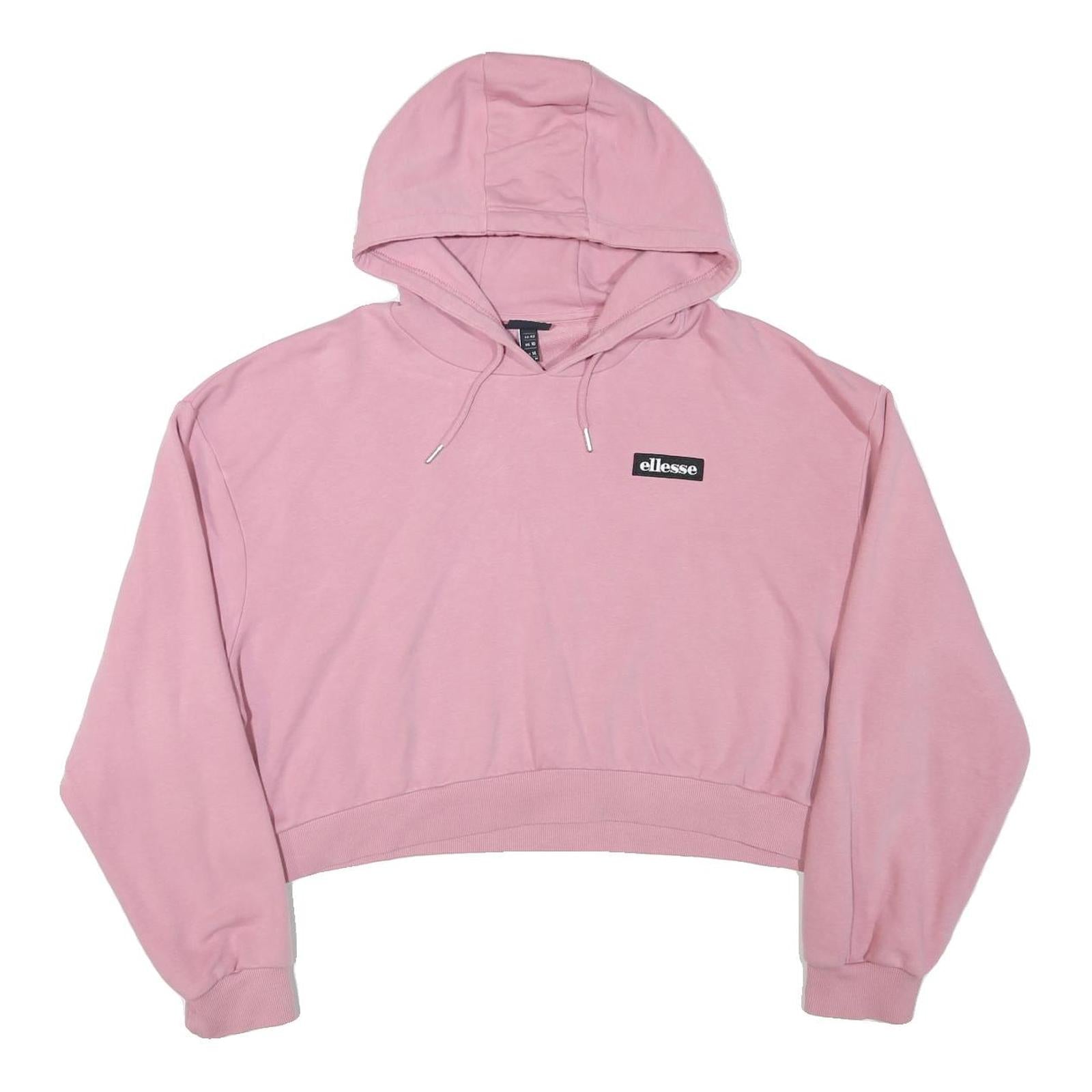 Buy ELLESSE Womens Pink Cropped Hoodie UK 14 Casual Cotton Blend Stylish Refurbished - $33.79 ELLESSE Womens Pink Cropped Hoodie UK 14 Casual Cotton Blend Stylish Refurbished - N/A refurbished available on Cerqular