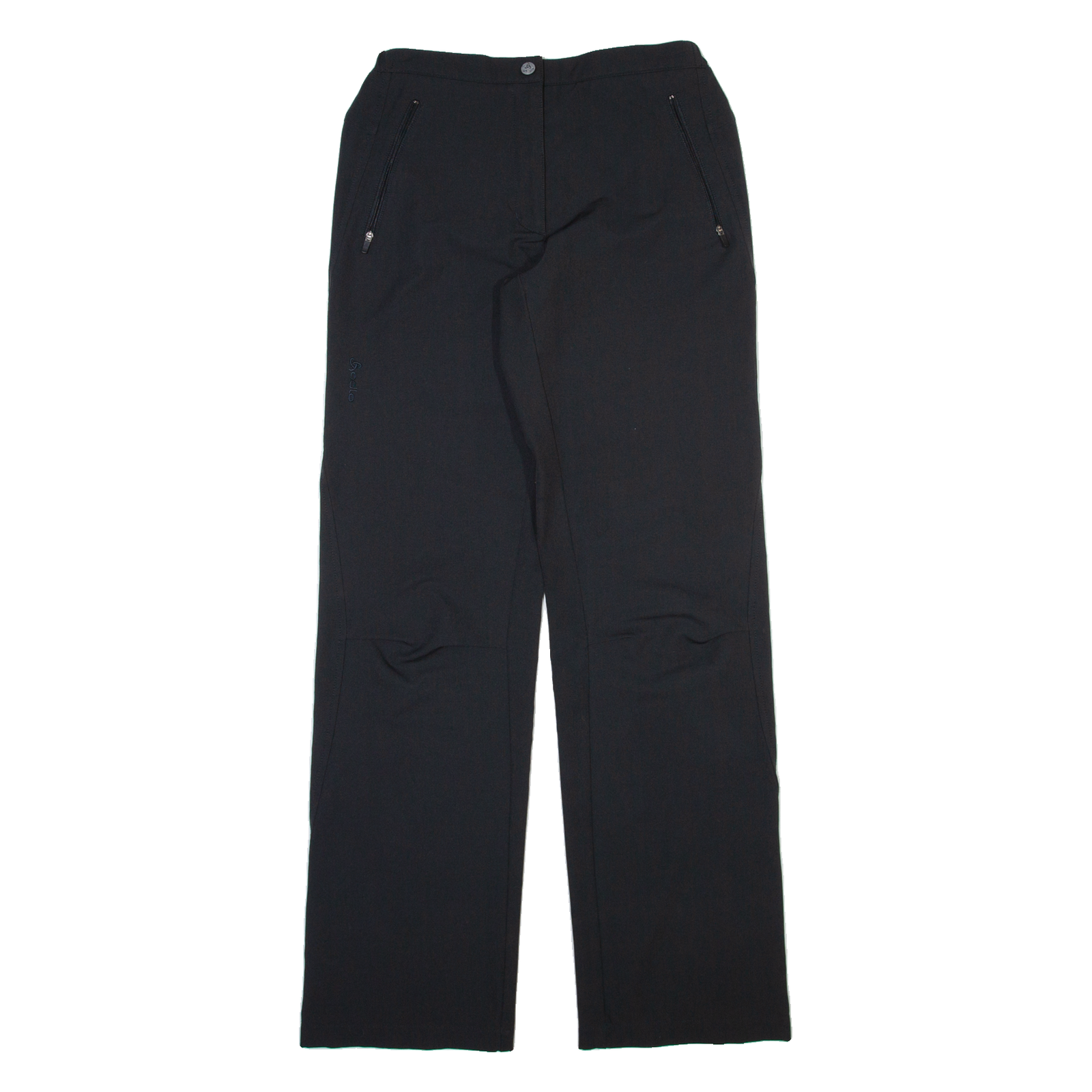 ODLO Womens Trousers Black Regular Bootcut W26 L33 Refurbished - N/A refurbished available on Cerqular