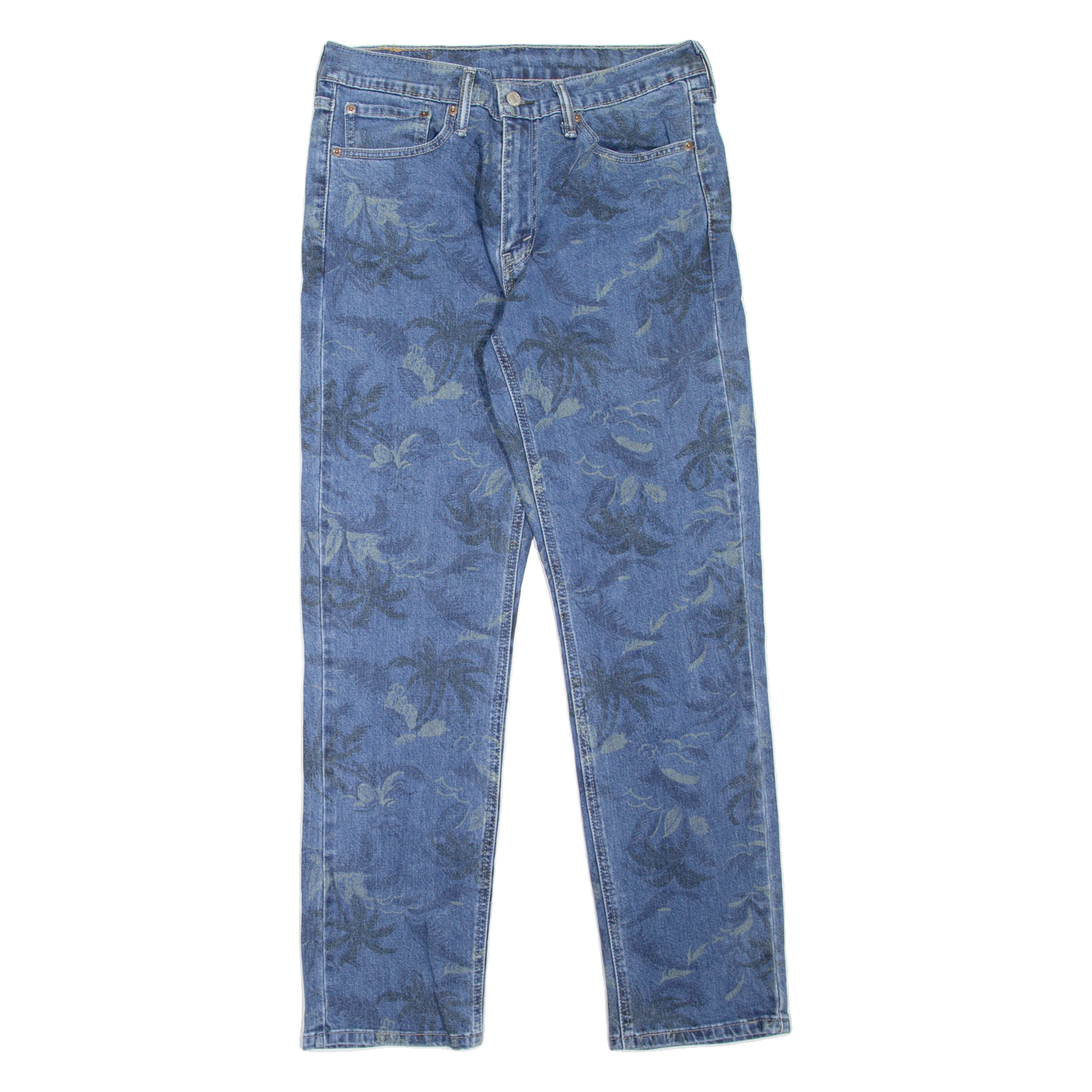 Buy LEVI'S 541 Jeans Palm Tree Print Mens Blue Athletic Tapered W31 L32 Refurbished - $41.59 LEVI'S 541 Jeans Palm Tree Print Mens Blue Athletic Tapered W31 L32 Refurbished - N/A refurbished available on Cerqular