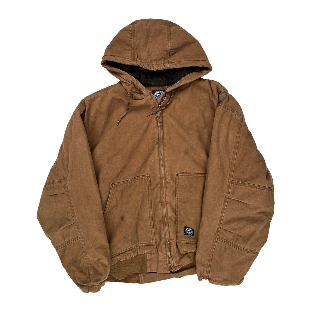 Buy Key Jacket - XL Brown Cotton Refurbished - $100.49 Key Jacket - XL Brown Cotton Refurbished - Thrifted (note: this is a term often used to describe second- refurbished available on Cerqular
