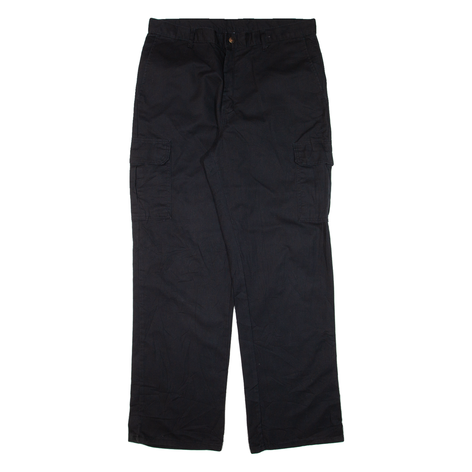 DICKIES Cargo Workwear Mens Trousers Black Relaxed Straight W35 L33 Refurbished - N/A refurbished available on Cerqular