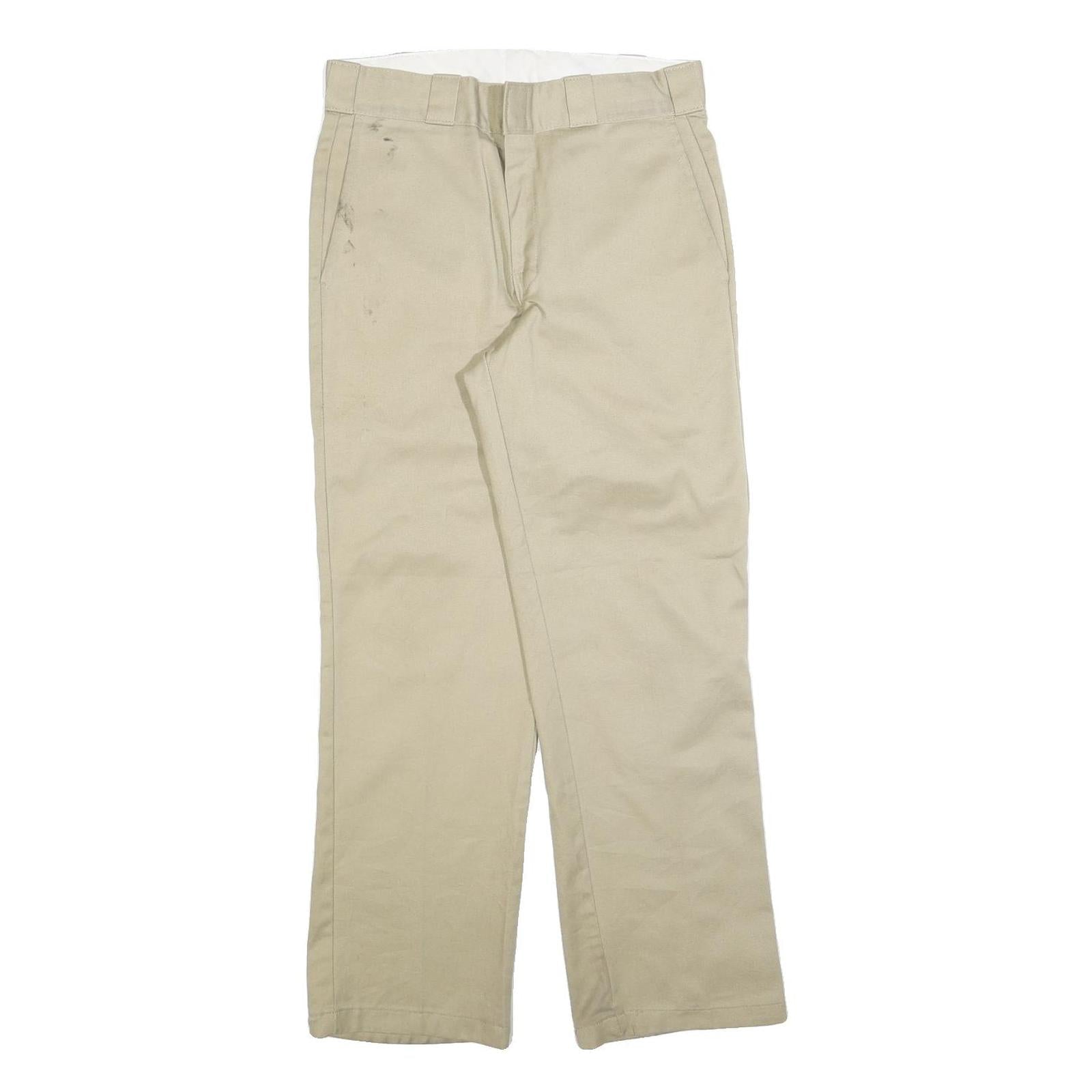 Buy DICKIES Mens Regular Fit Beige Workwear Cotton Blend Trousers W30 L30 Zip Refurbished - $33.79 DICKIES Mens Regular Fit Beige Workwear Cotton Blend Trousers W30 L30 Zip Refurbished - N/A refurbished available on Cerqular