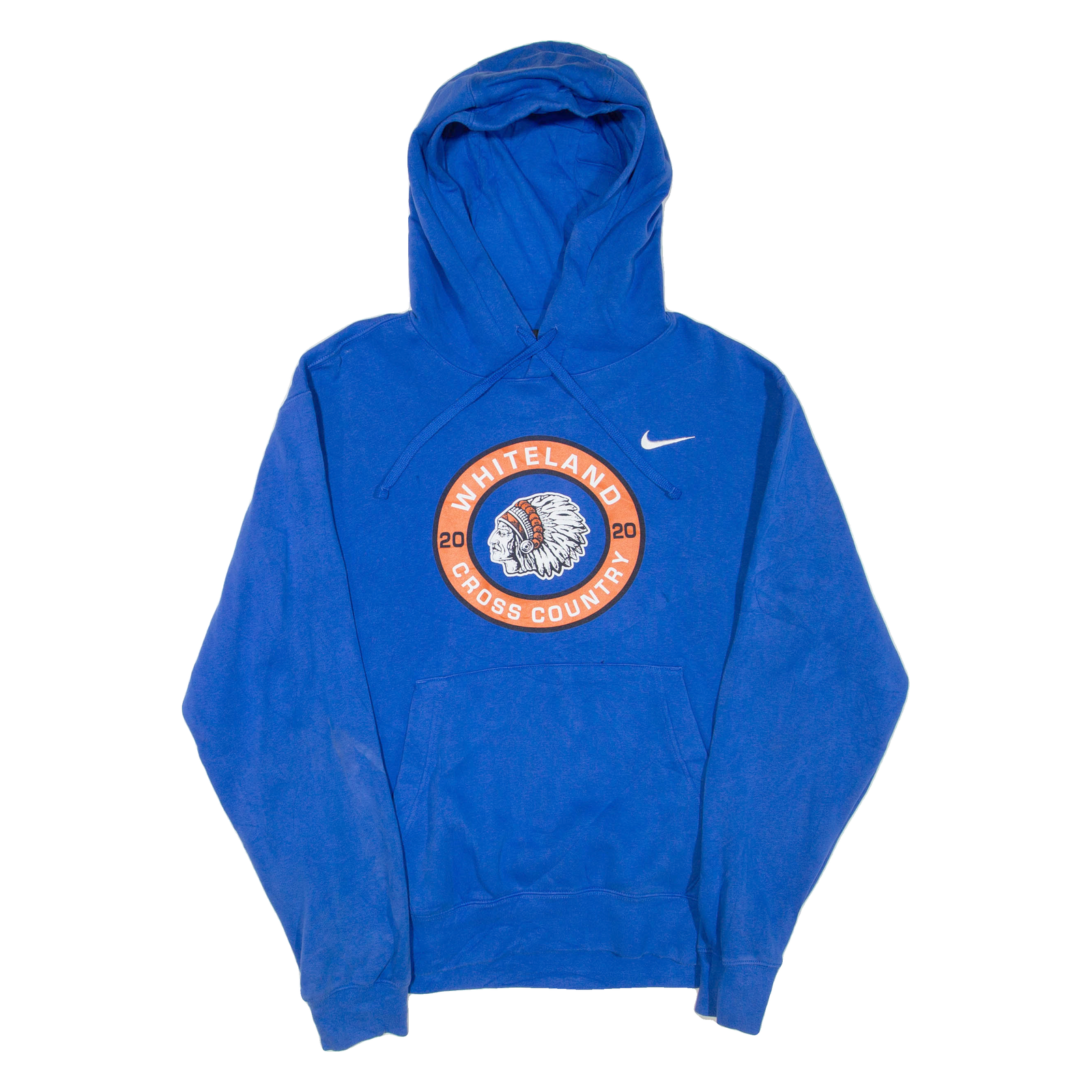 NIKE Whiteland Cross Country Mens Blue Hoodie S Refurbished - N/A refurbished available on Cerqular