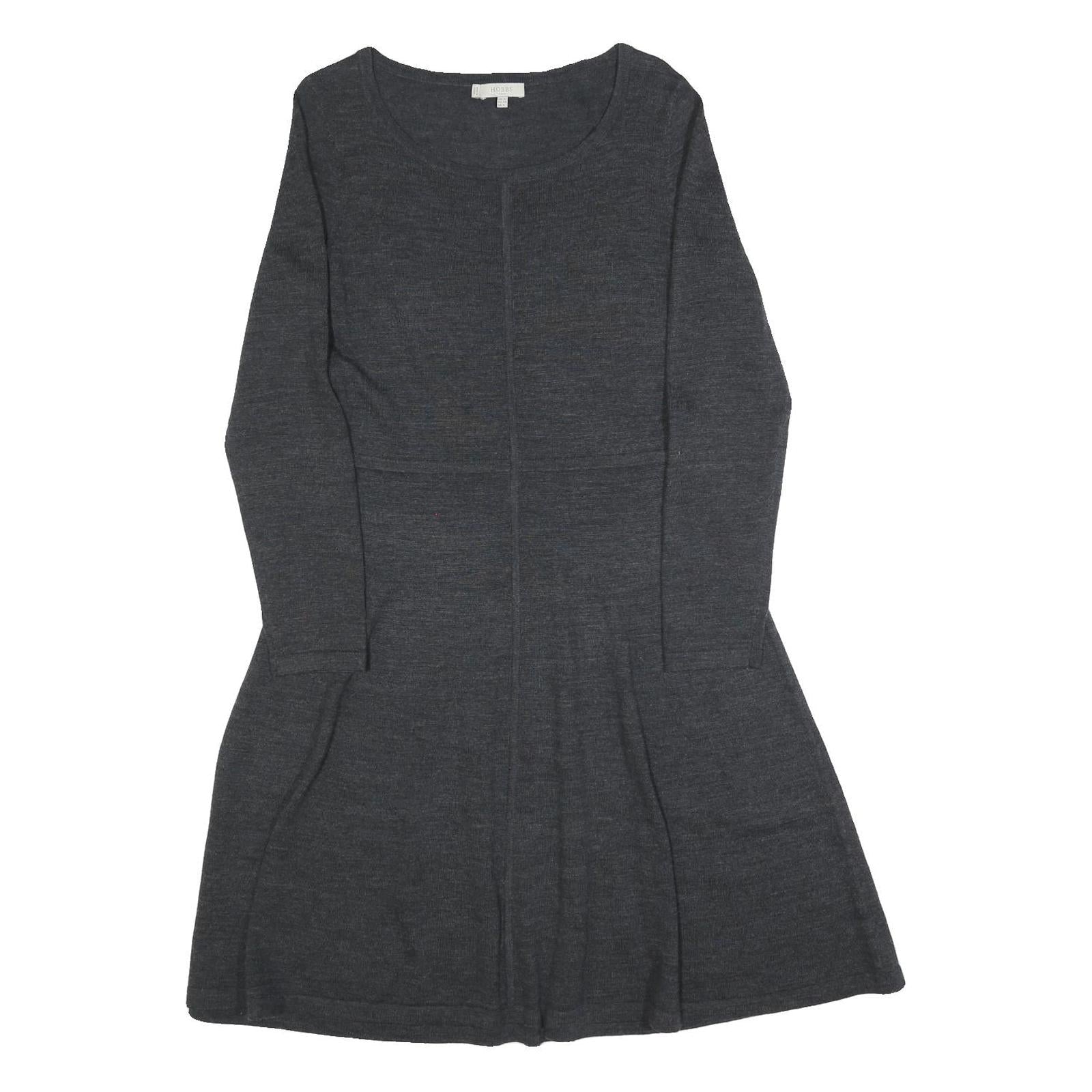 Buy HOBBS LONDON Womens Grey Fit & Flare Wool Blend Knit Midi Dress UK 12 Sweater Refurbished - $57.19 HOBBS LONDON Womens Grey Fit & Flare Wool Blend Knit Midi Dress UK 12 Sweater Refurbished - N/A refurbished available on Cerqular