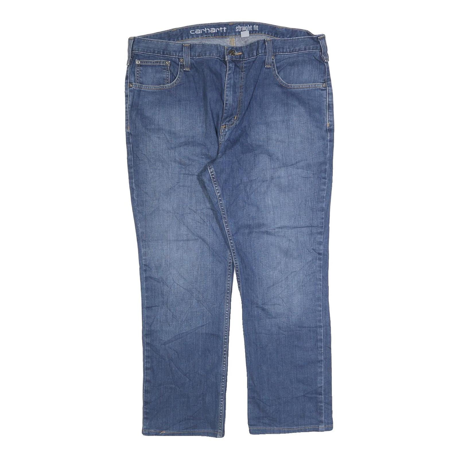 Buy CARHARTT Mens Jeans Blue Relaxed Straight Denim Medium W38 L27 Workwear Zip Refurbished - $57.19 CARHARTT Mens Jeans Blue Relaxed Straight Denim Medium W38 L27 Workwear Zip Refurbished - N/A refurbished available on Cerqular