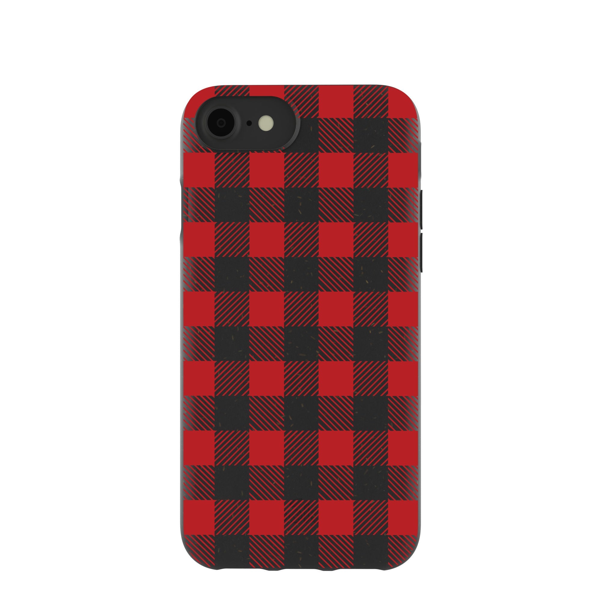 Black Flannel iPhone 6/6s/7/8/SE Case Refurbished - Pela Case refurbished available on Cerqular
