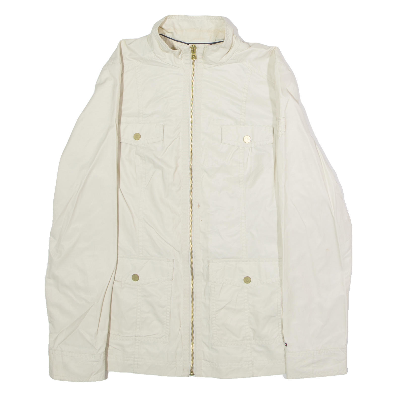 Buy TOMMY HILFIGER Womens Jacket Cream M Refurbished - $37.69 TOMMY HILFIGER Womens Jacket Cream M Refurbished - N/A refurbished available on Cerqular