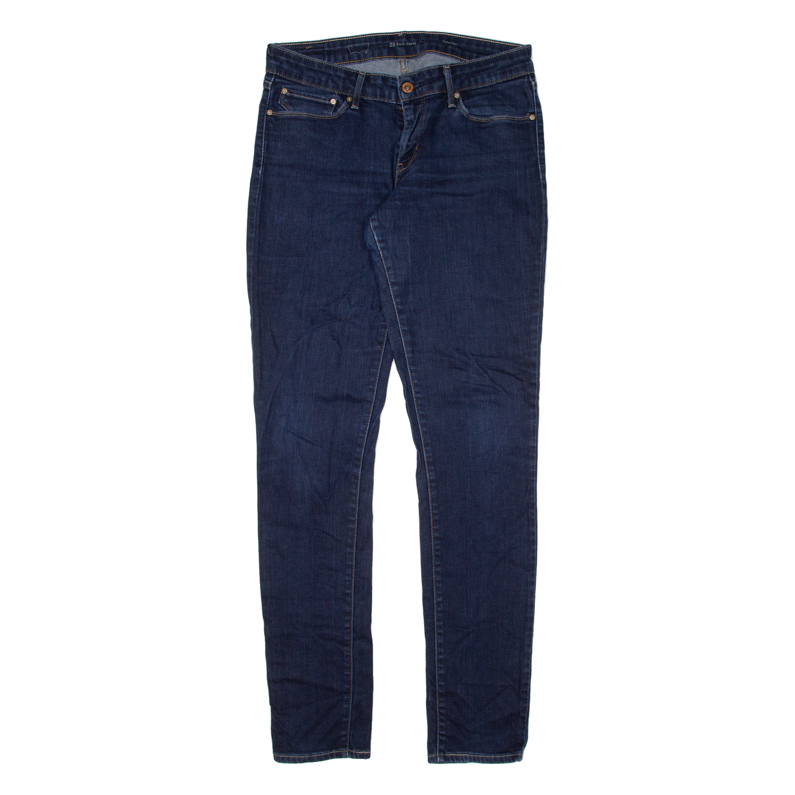 LEVI'S Modern Rise Womens Jeans Blue Slim Skinny W29 L31 Refurbished - N/A refurbished available on Cerqular