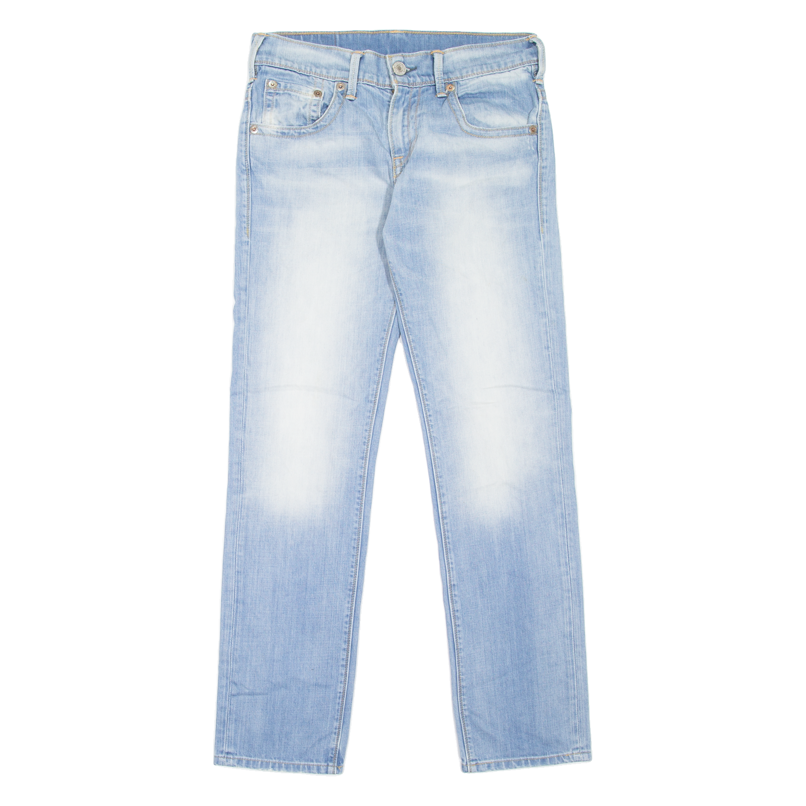 LEVI'S 511 Jeans Mens Blue Slim Straight Stone Wash W30 L32 Refurbished - N/A refurbished available on Cerqular
