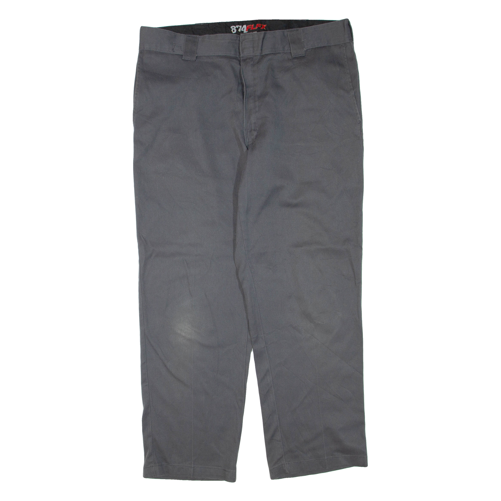 DICKIES Mens Trousers Grey Regular Tapered W38 L30 Refurbished - N/A refurbished available on Cerqular