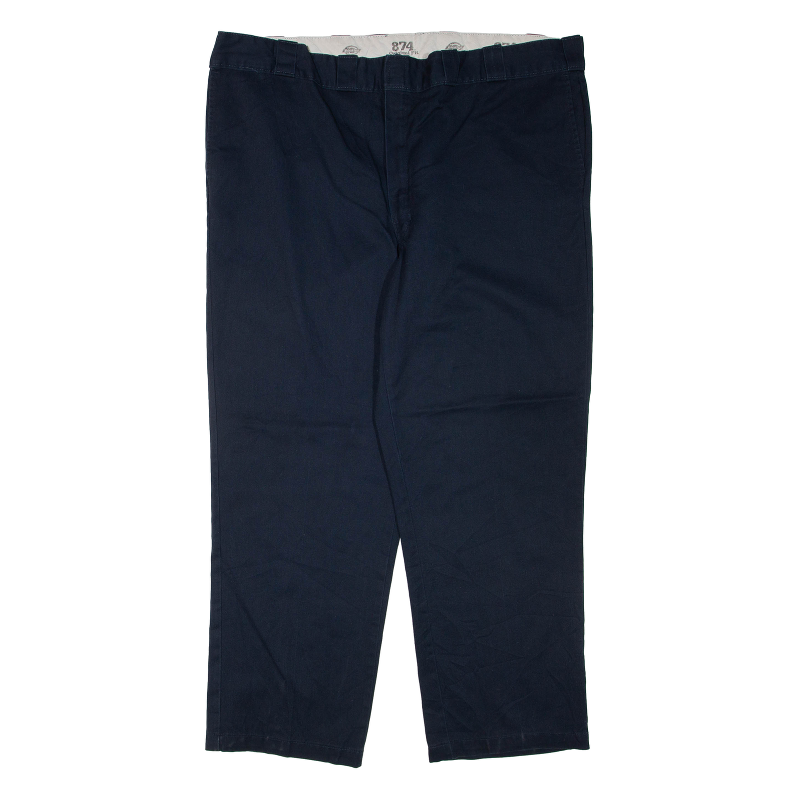 DICKIES Mens Trousers Blue Regular Tapered W44 L29 Refurbished - N/A refurbished available on Cerqular