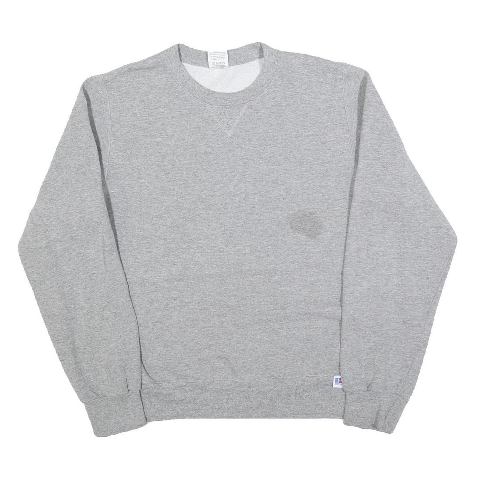 Buy RUSSELL ATHLETIC Mens Grey Cotton Blend Crew Neck S Classic Sweatshirt Refurbished - $33.79 RUSSELL ATHLETIC Mens Grey Cotton Blend Crew Neck S Classic Sweatshirt Refurbished - N/A refurbished available on Cerqular