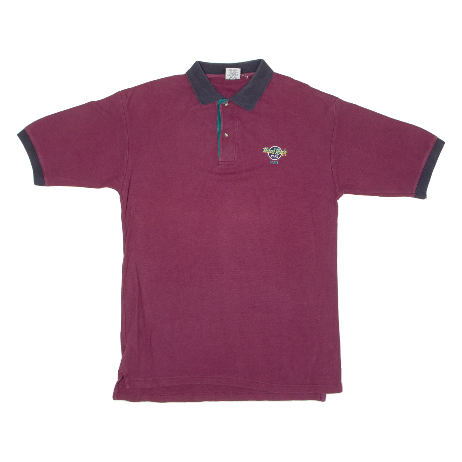 Buy HARD ROCK CAFE Paris Mens Polo Shirt Maroon M Refurbished - $17.15 HARD ROCK CAFE Paris Mens Polo Shirt Maroon M Refurbished - N/A refurbished available on Cerqular
