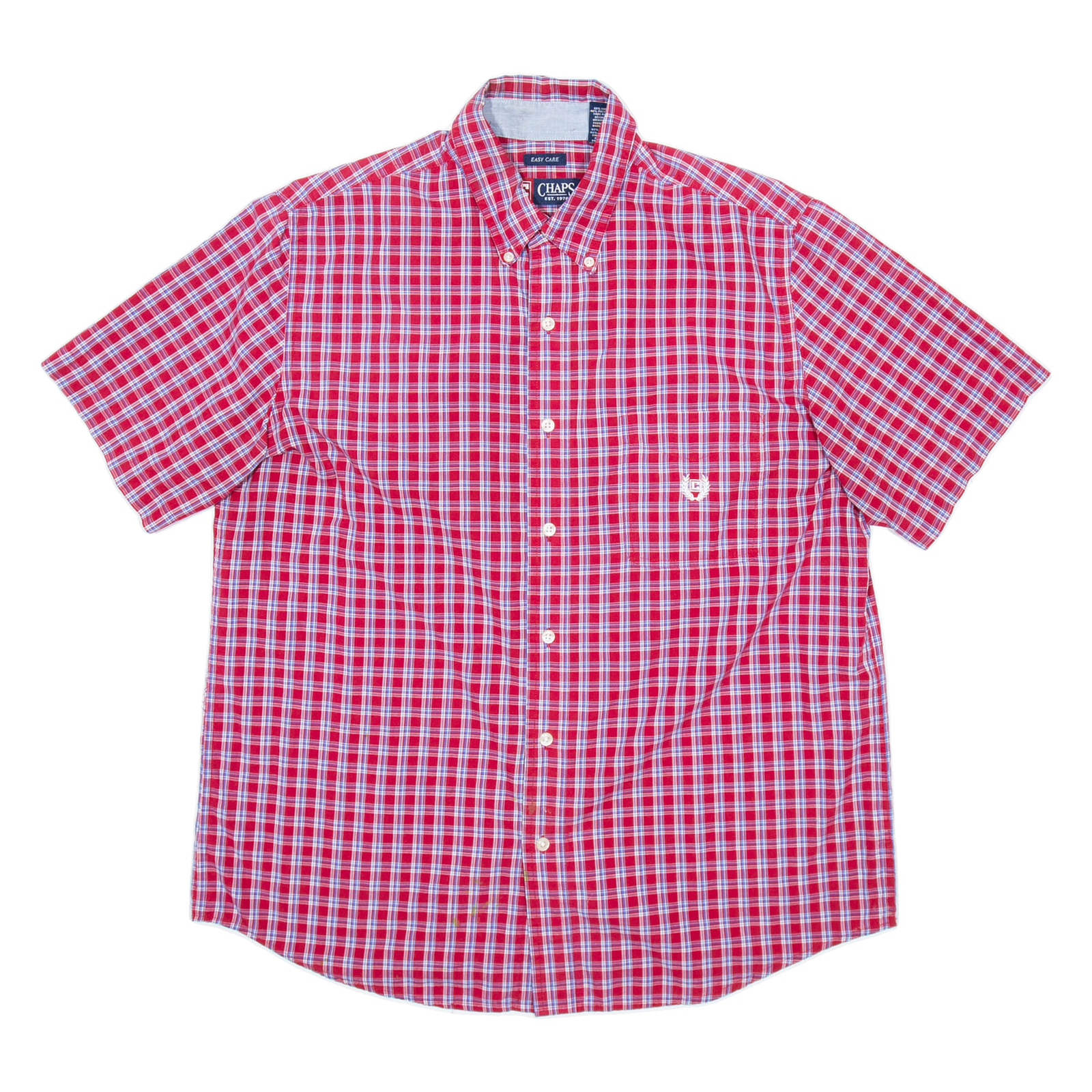 Buy CHAPS Mens Shirt Red Check L Refurbished - $23.39 CHAPS Mens Shirt Red Check L Refurbished - N/A refurbished available on Cerqular