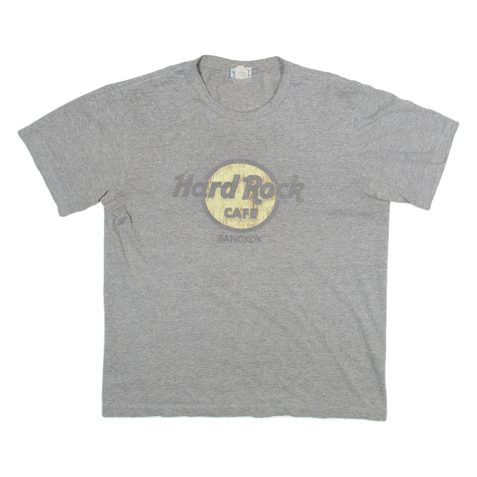 HARD ROCK CAFE Bangkok Mens T-Shirt Grey L Refurbished - N/A refurbished available on Cerqular