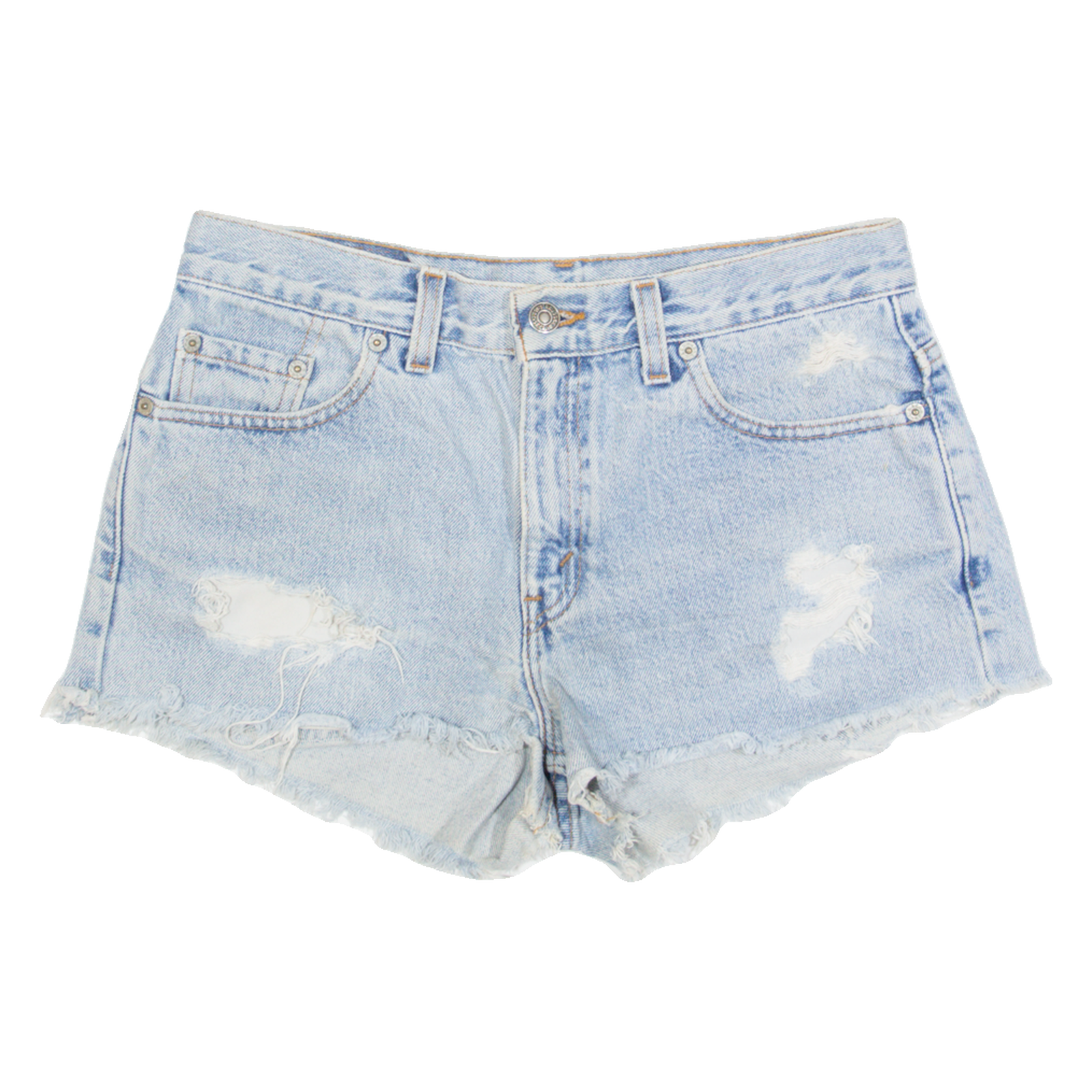 LEVI'S 505 Womens Denim Shorts Blue M W30 Refurbished - N/A refurbished available on Cerqular