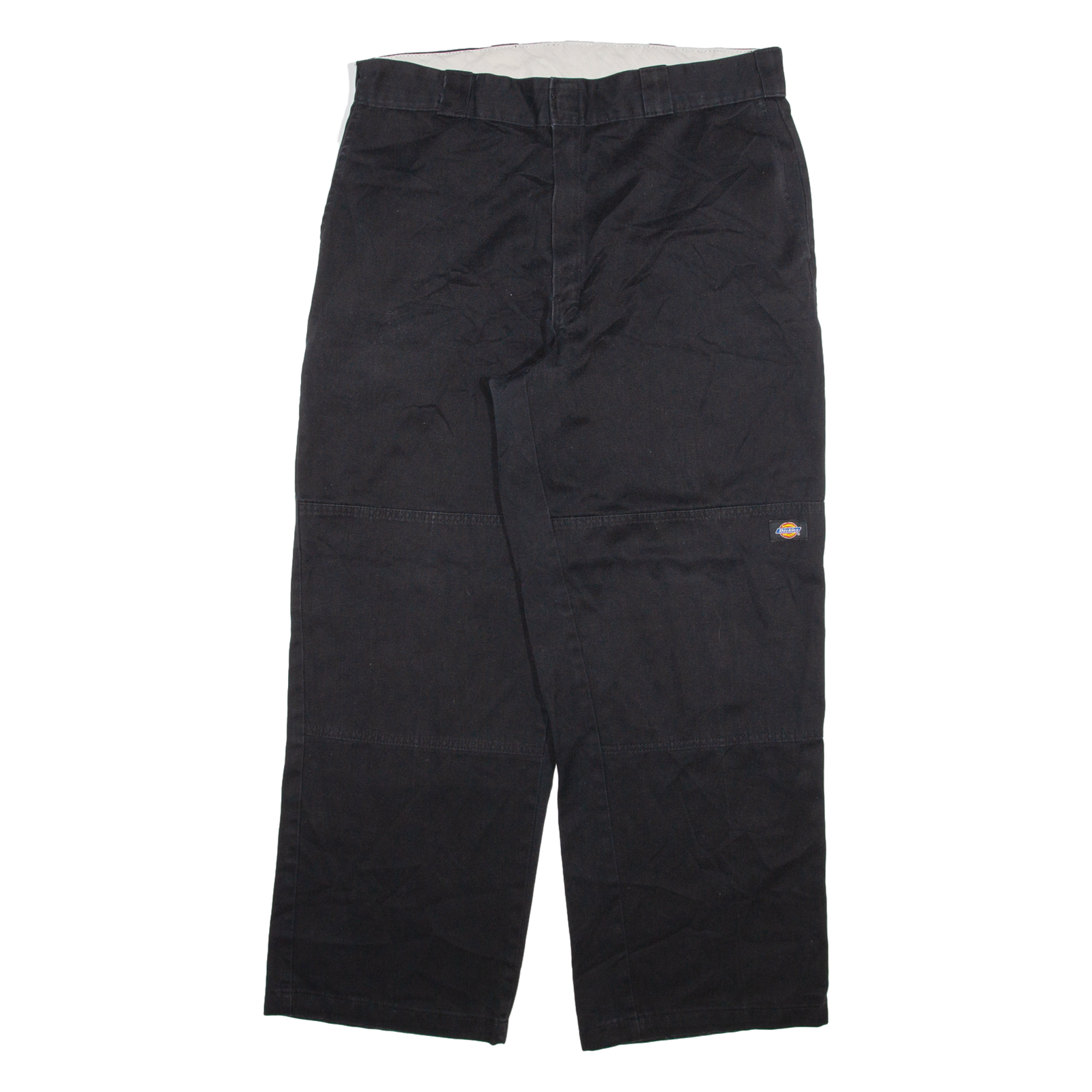 DICKIES Mens Trousers Black Relaxed Straight W34 L28 Refurbished - N/A refurbished available on Cerqular